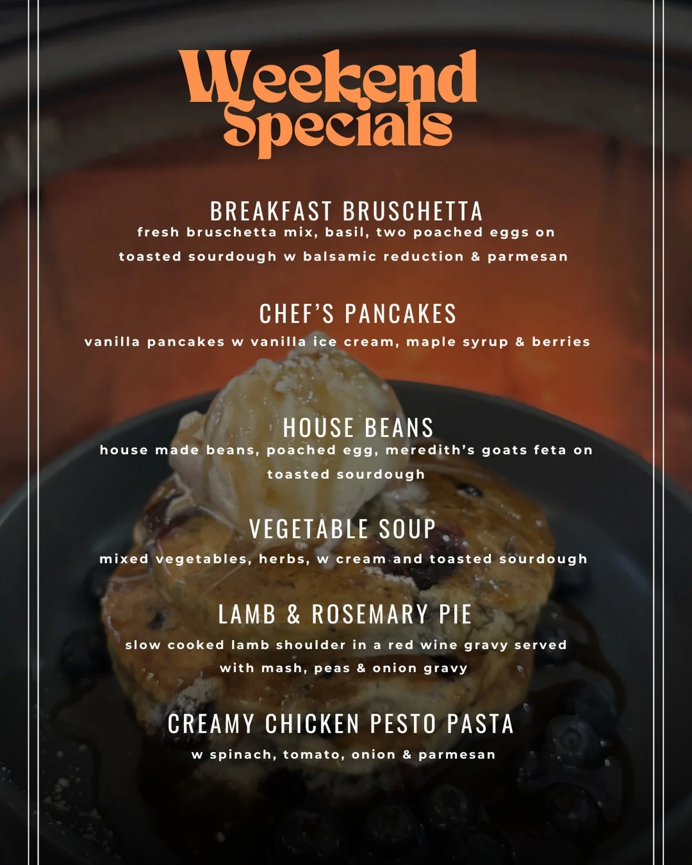 This weekend&rsquo;s specials are looking cosy 🙂&zwj;&harr;️

#bellingeneats #oldbutterfactorycafe