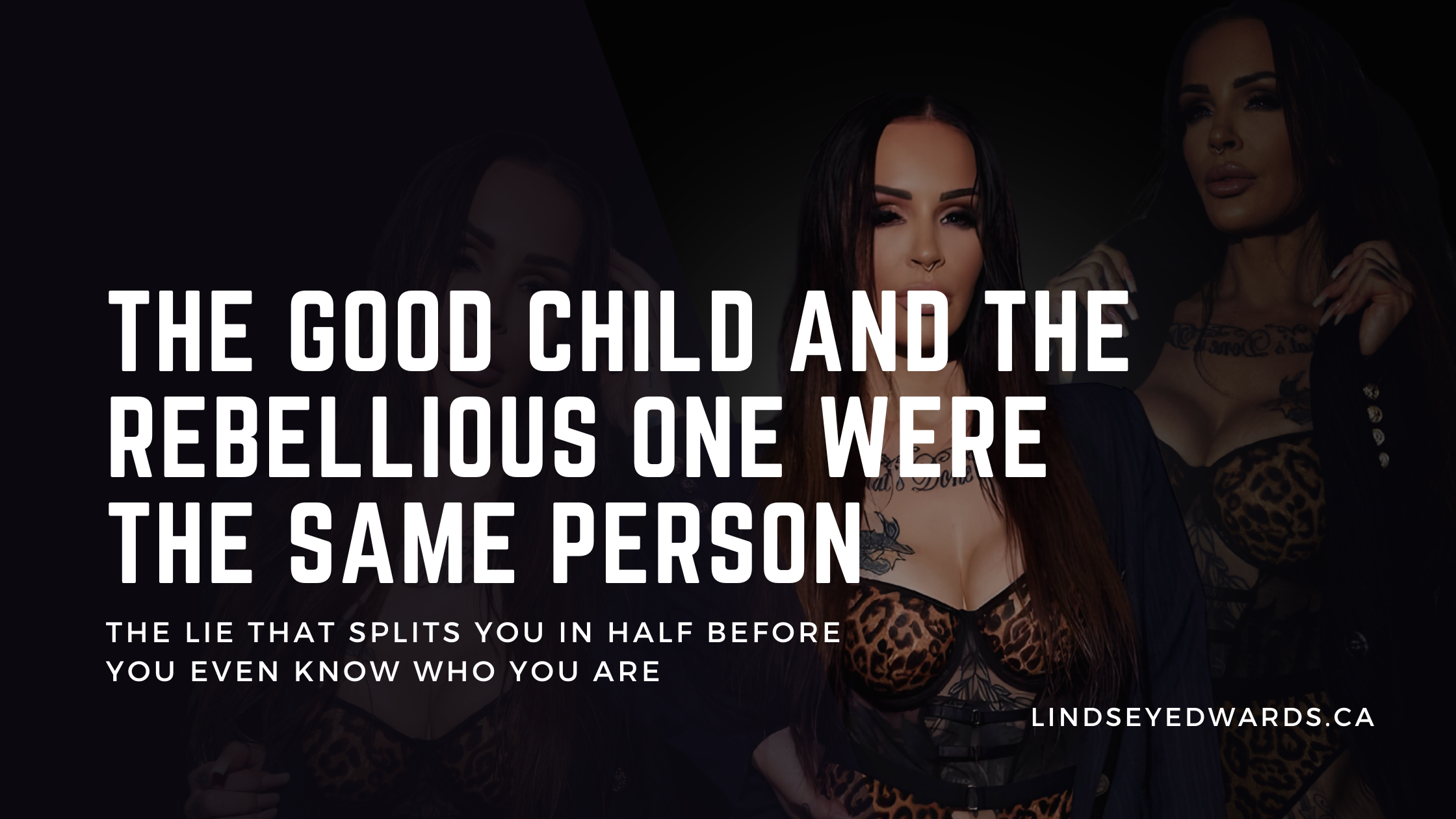 The Good Child and the Rebellious One Were the Same Person: The Lie That Splits You in Half Before You Even Know Who You Are