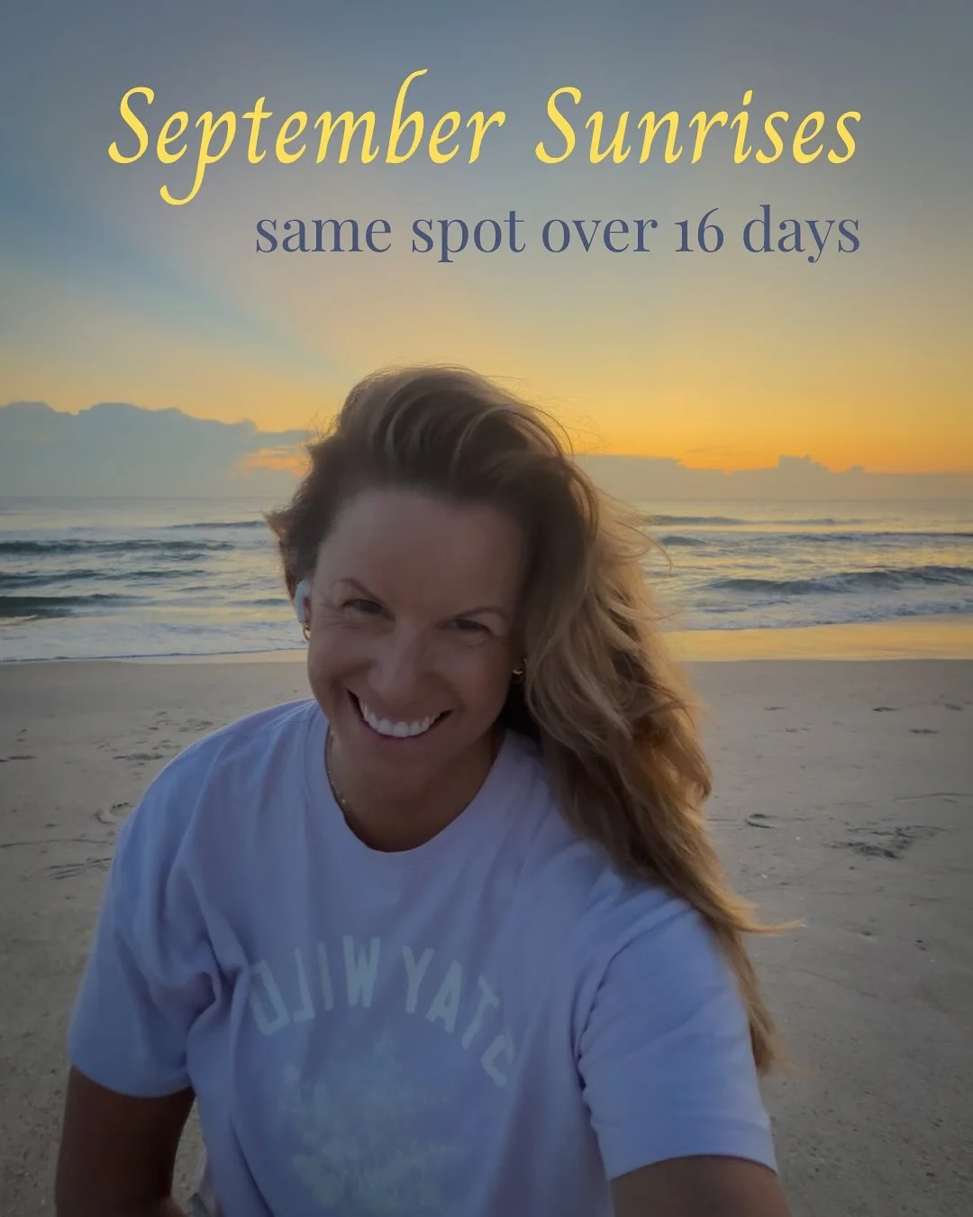 16 days this month I was up before 5am. Who am I? I can&rsquo;t take the credit. I set no alarm. I made no plans. I was merely wide awake and answered the call. This has been my most transformative month this year and I owe it all to sunrise. There h