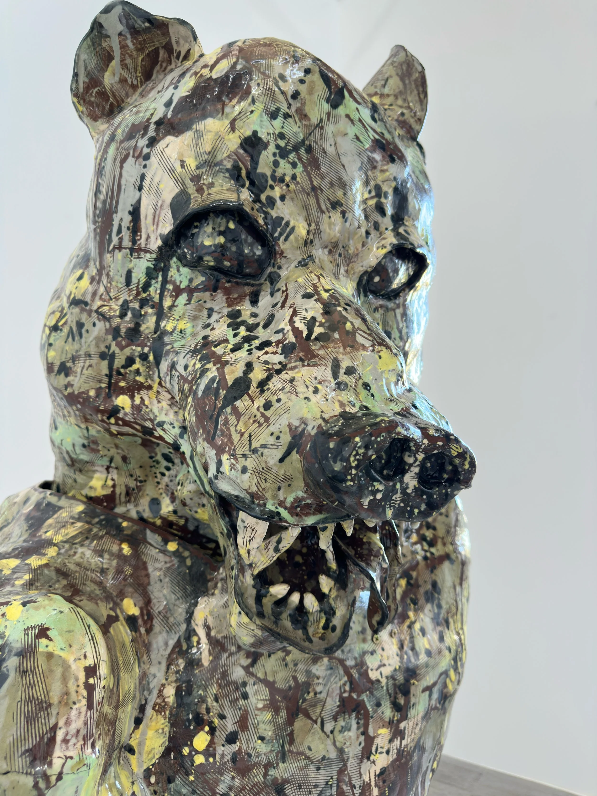 747 the bear height- about 4’ 6” Ceramic December 9, 2022