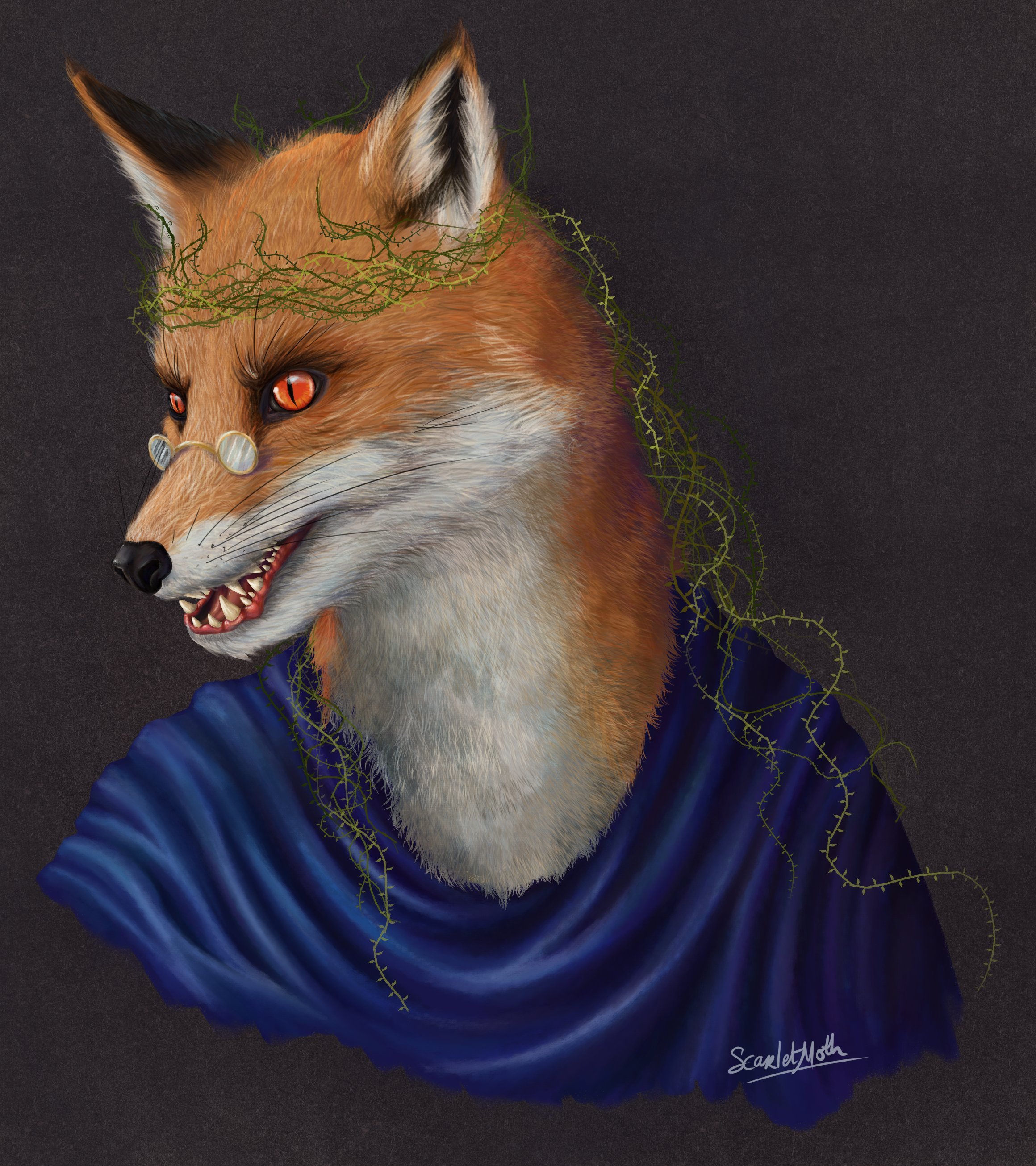"King of the Crosstrade", digital illustration. 2022