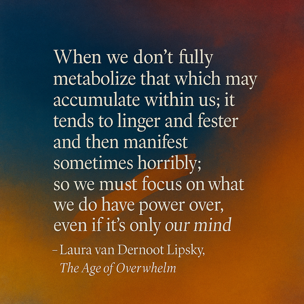 Metabolizing Trauma: A Path to Healing for Helpers and Advocates