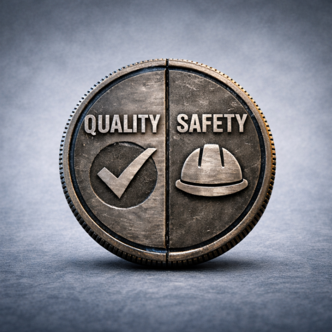 Quality and Safety: Two Sides of the Same Coin
