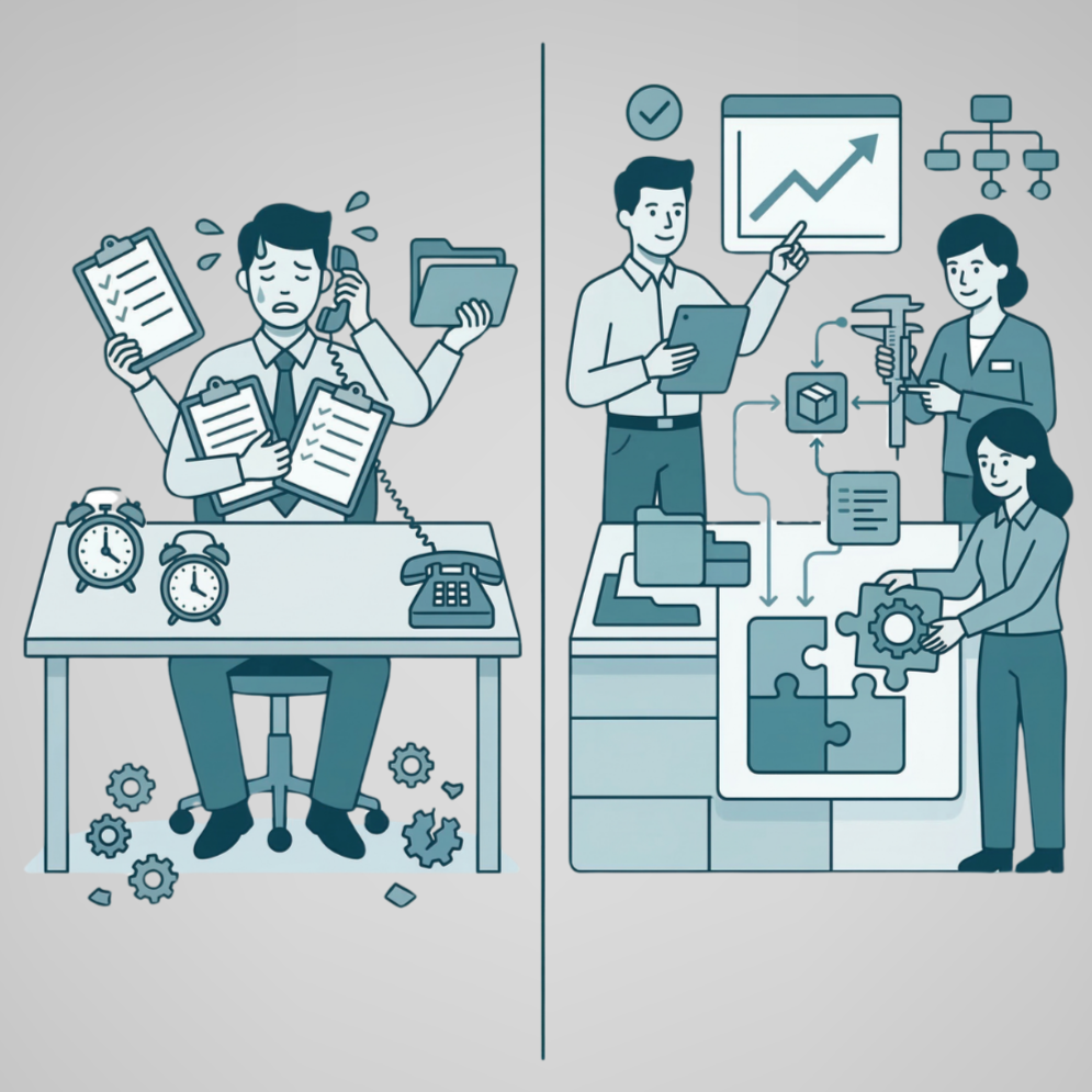 Managing the Interim Mess: Quality Leadership During Massive Scaling