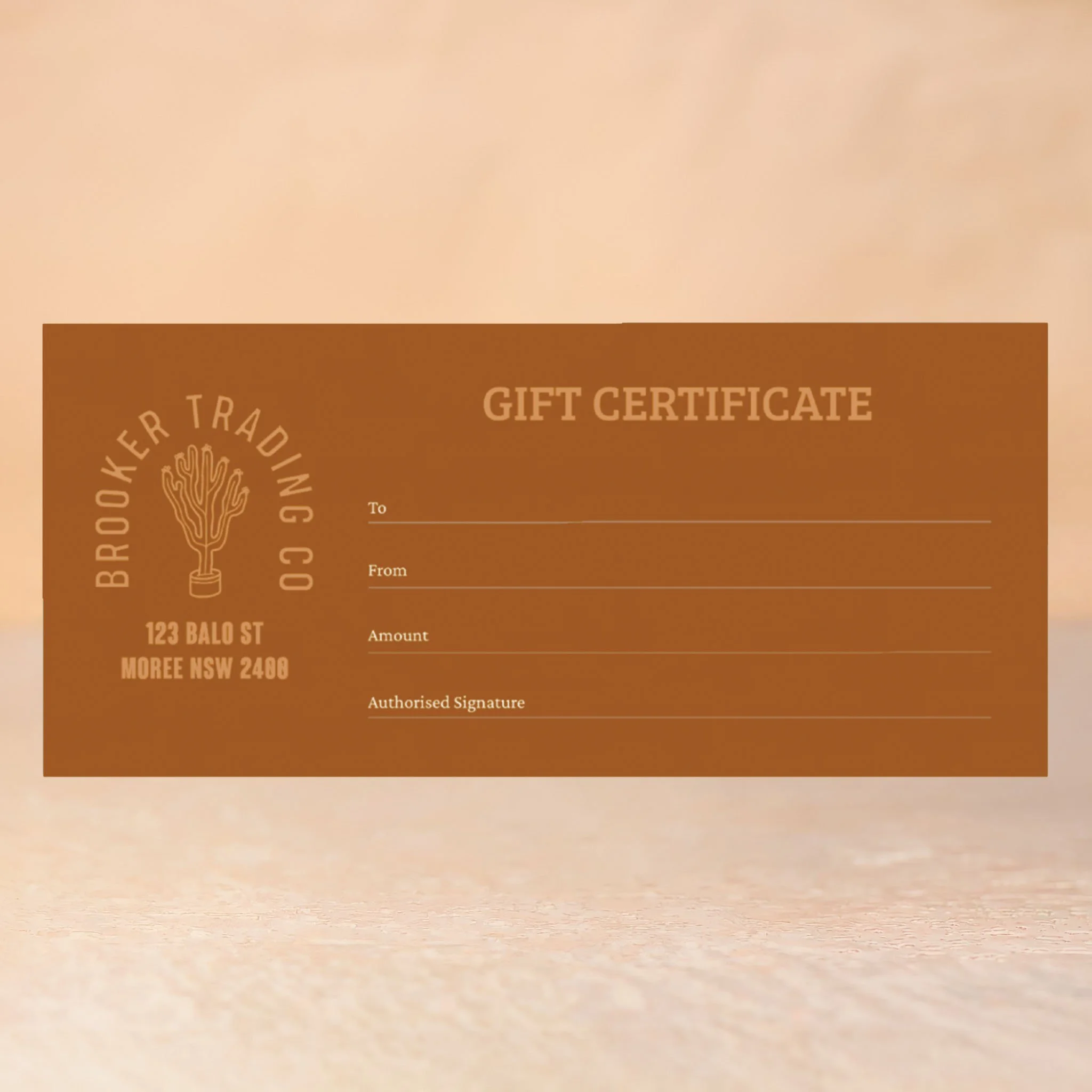Gift card