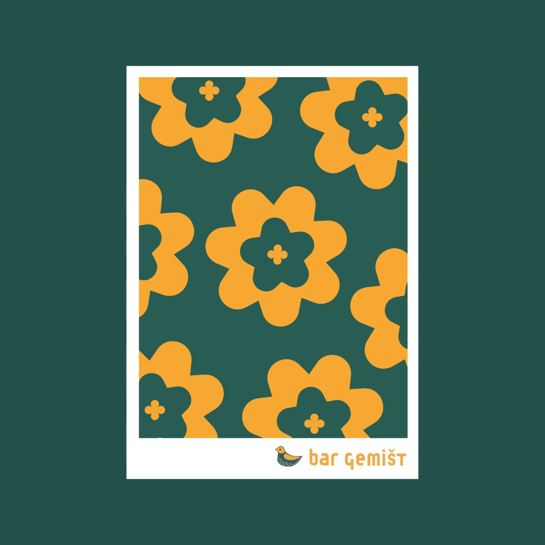 A3 Gemist Poster  - Flower Cinquefoil
