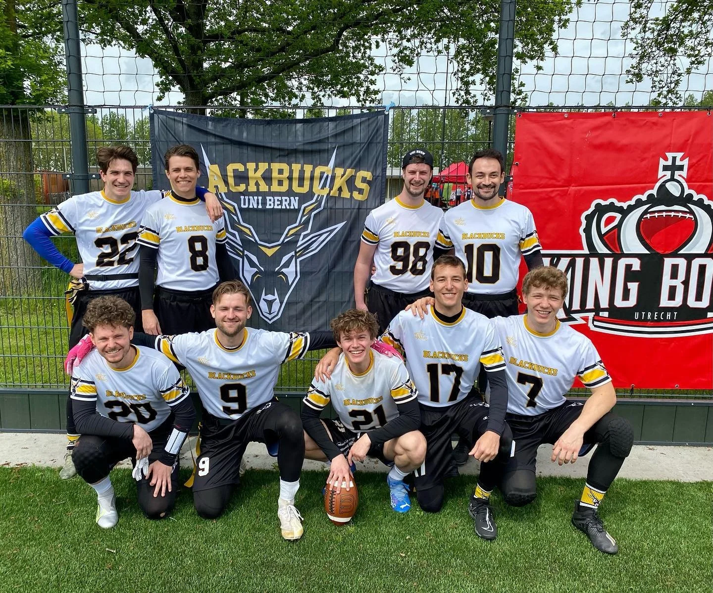 Our Gold Team had a blast competing in the @_kingbowl_ tournament playing against very strong opponents! More than happy with our 11/48 rank and proud of these guys💪🏻 Looking forward to implement what we learned against our national competitors 🦌?