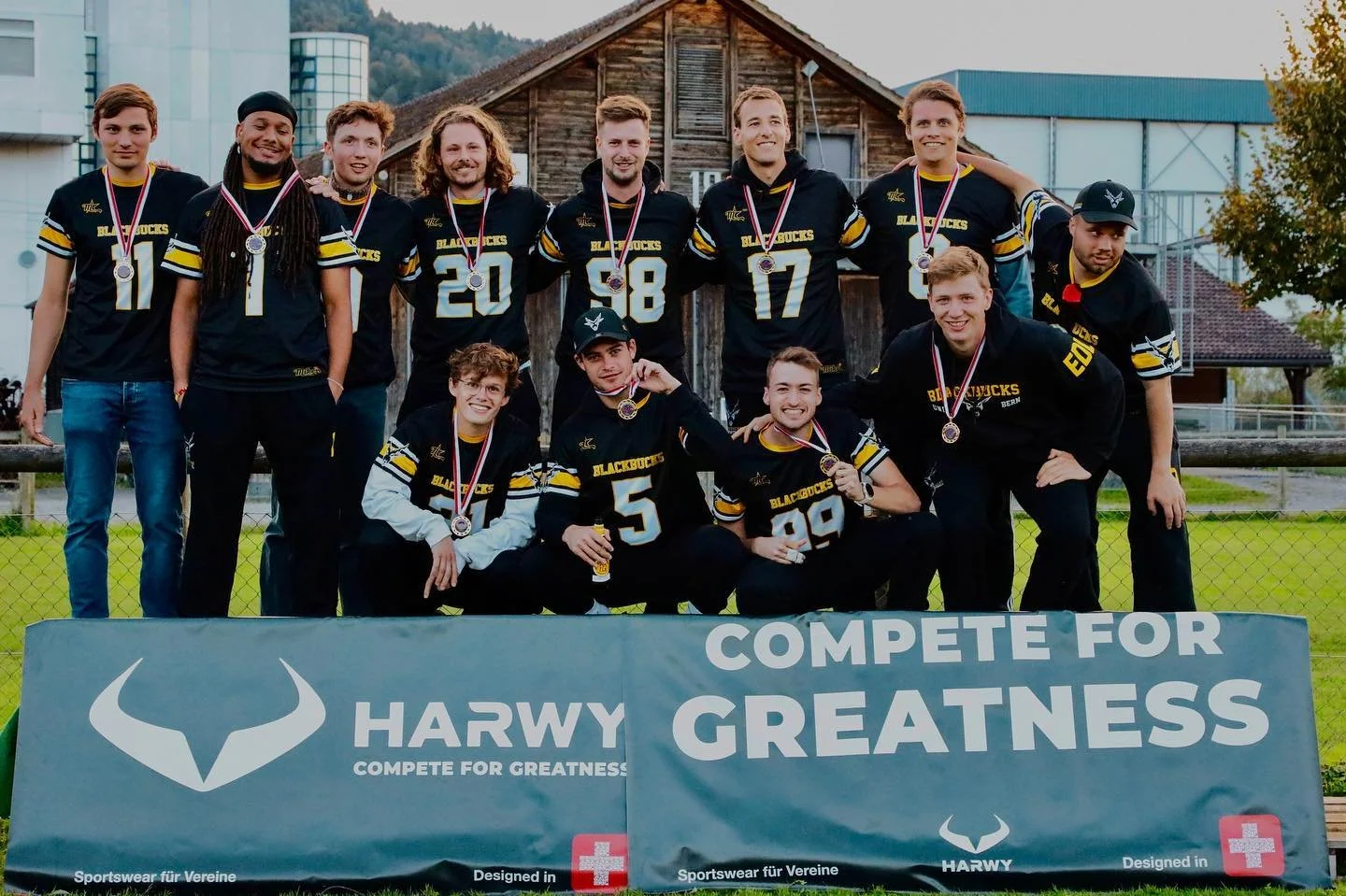 🏆🏅Harwy NFFL B Champions 2023! 🏅🏆
Months of hard work finally paid off! We are incredibly proud to annouce that our Blackbucks Gold won the Harwy NFFL B Championship 2023 last Saturday. See you in NFFL A next year! 🤘🏼
.
.
.
.
.
📸 by Sarah B&uu