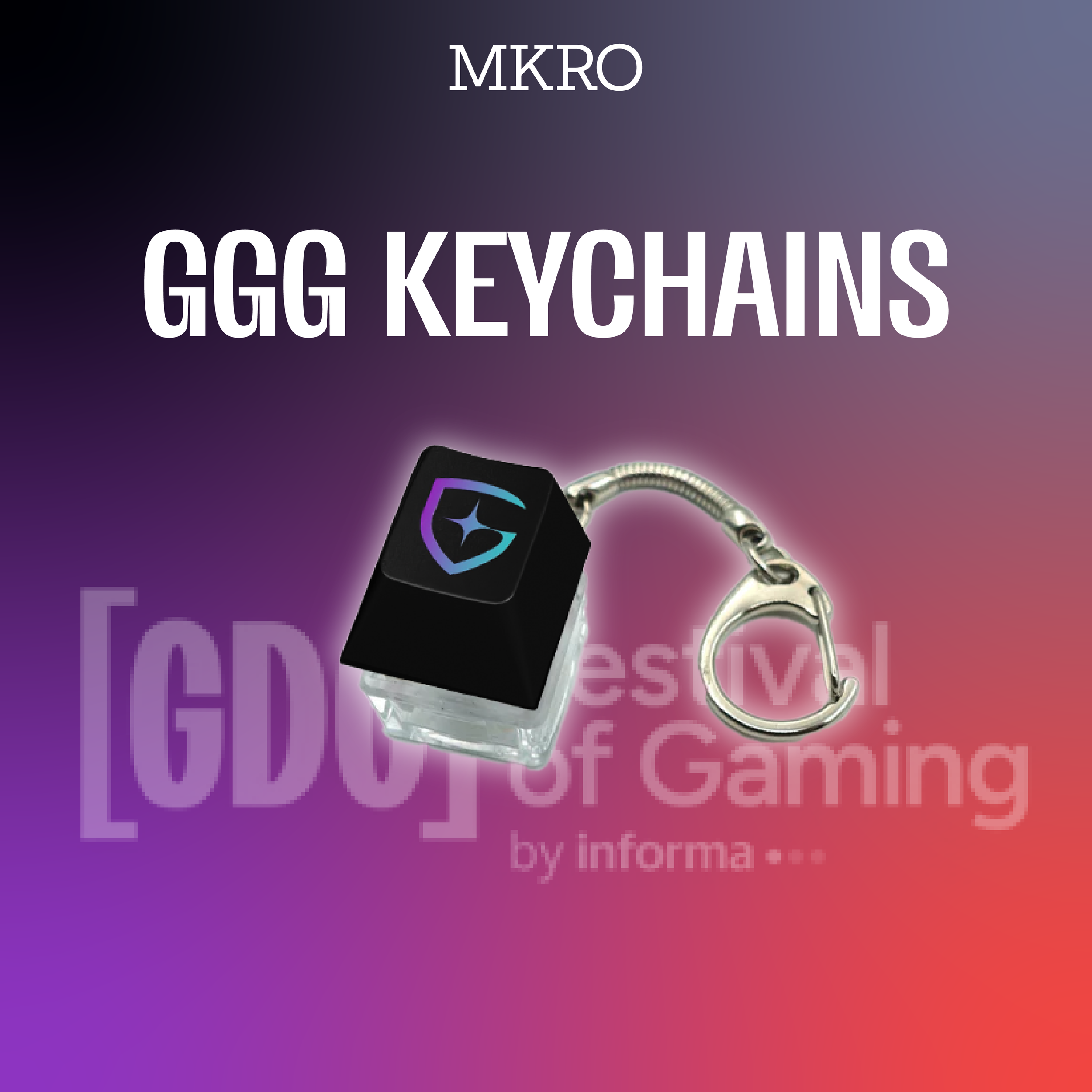 Sponsor GGG Keychains