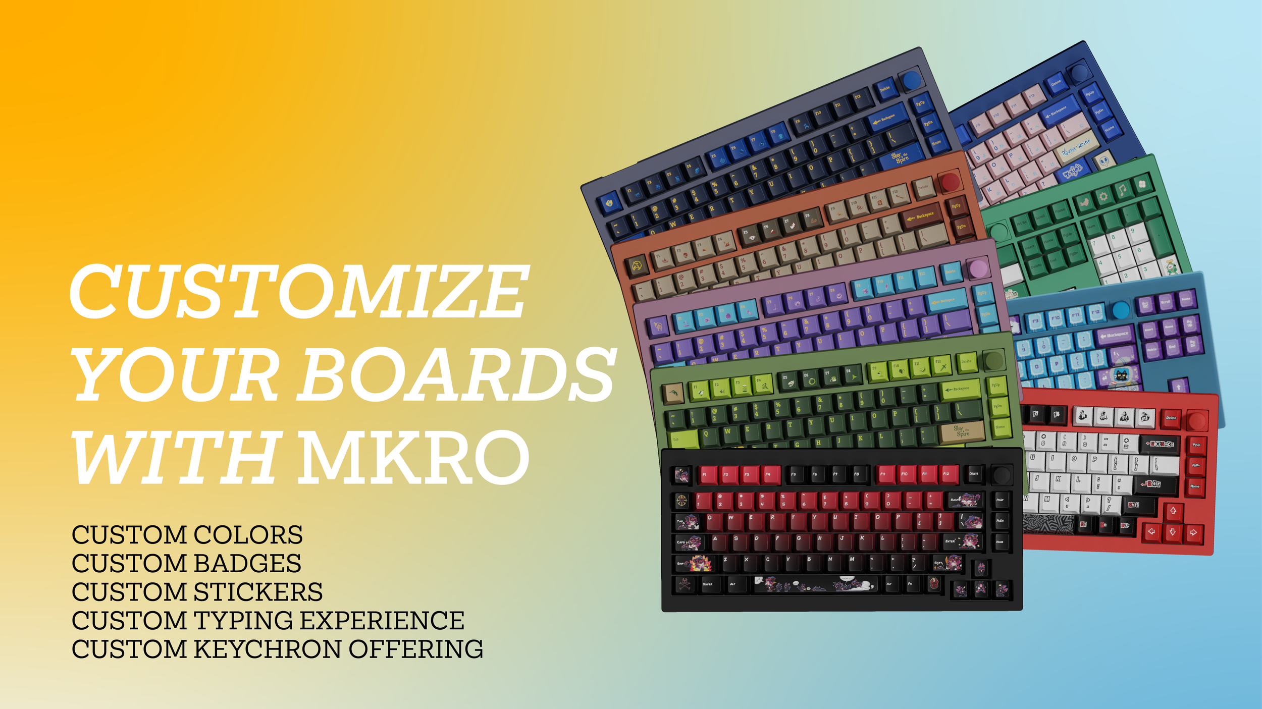 ANNOUNCING MKRO × Keychron: Redefining Custom Hardware Experiences