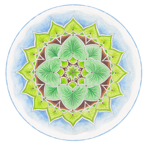 Seed Dreaming Mandala (BW033)
