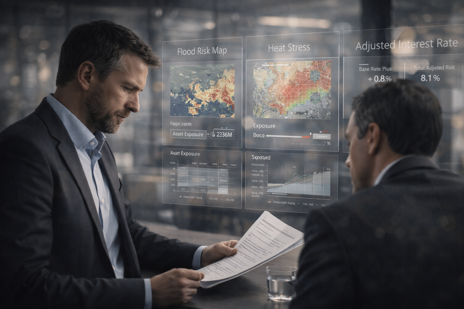 The market has already moved: pricing physical climate risk