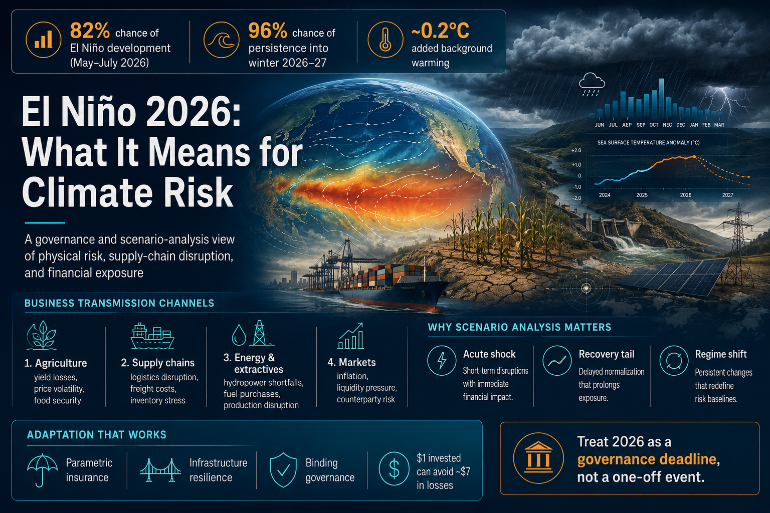 Ransomware Gets a Playbook. El Niño 2026 Gets a Footnote.
