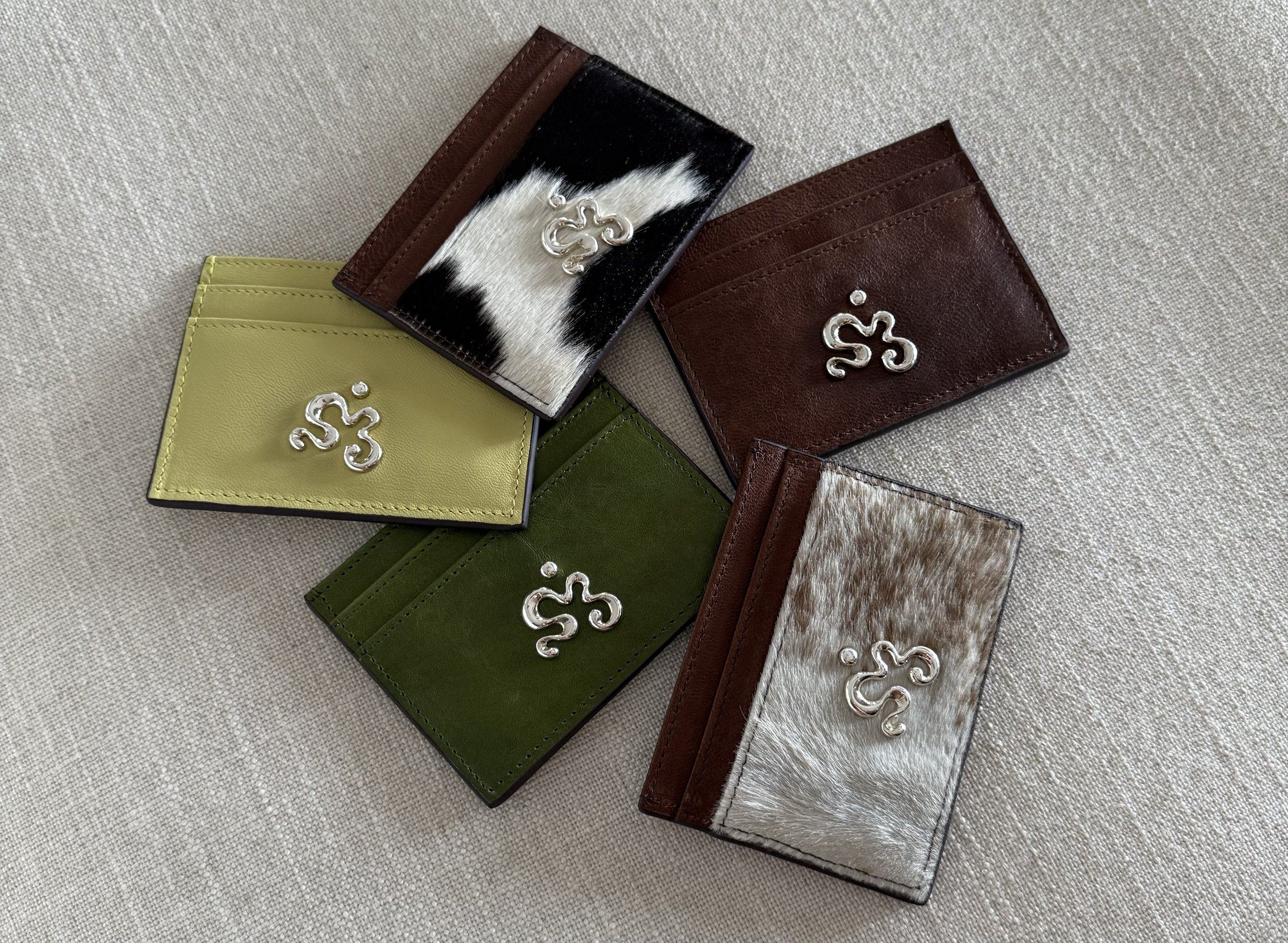 Card Holders- Coloured Leather
