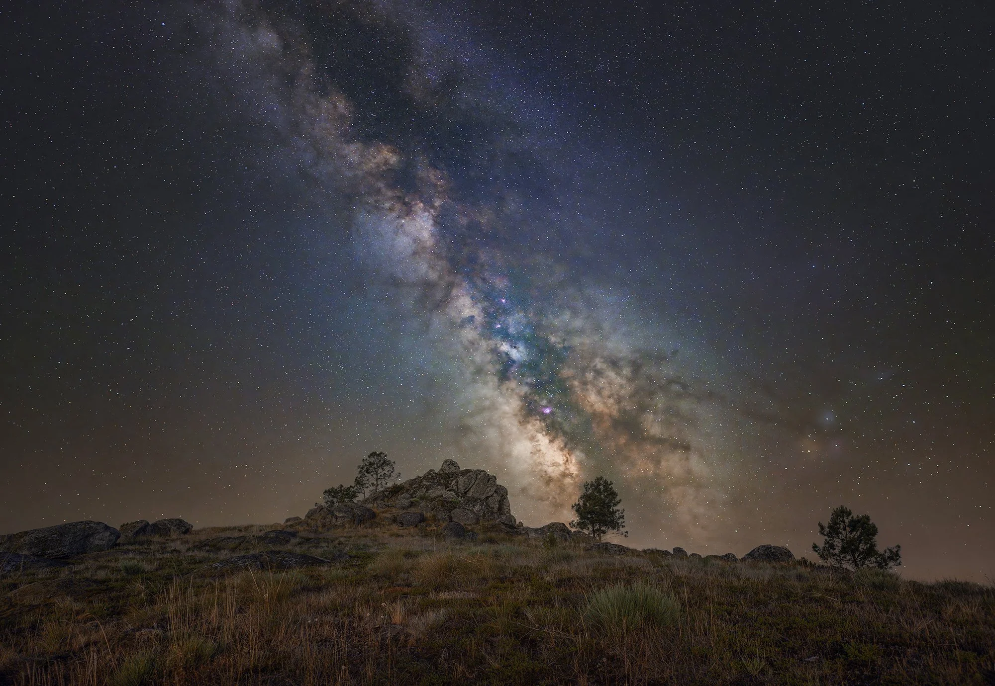 Summit of the mountain, Alpedrinha, Portugal