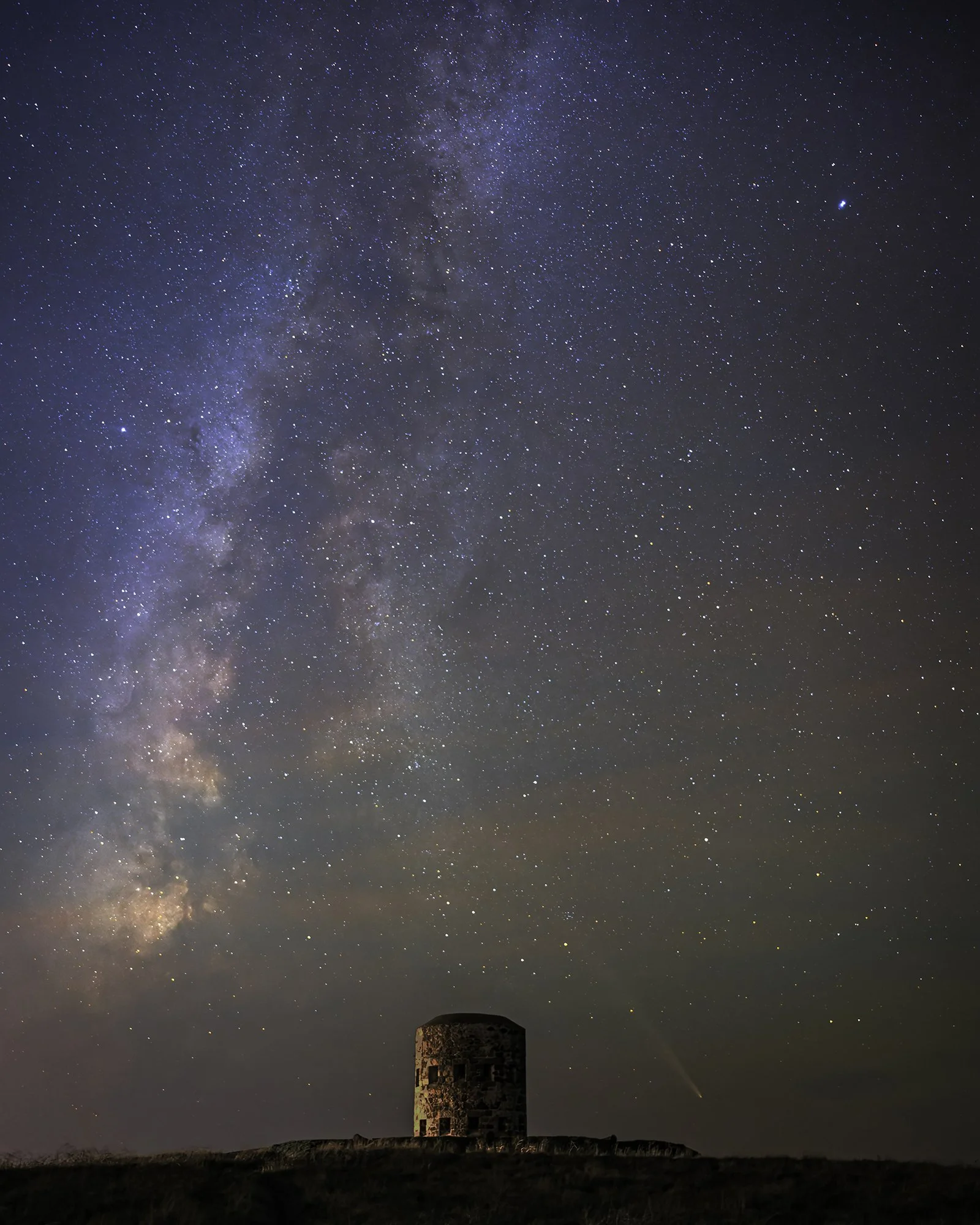 Comet C/2023 A3 at Rousse (Portrait)