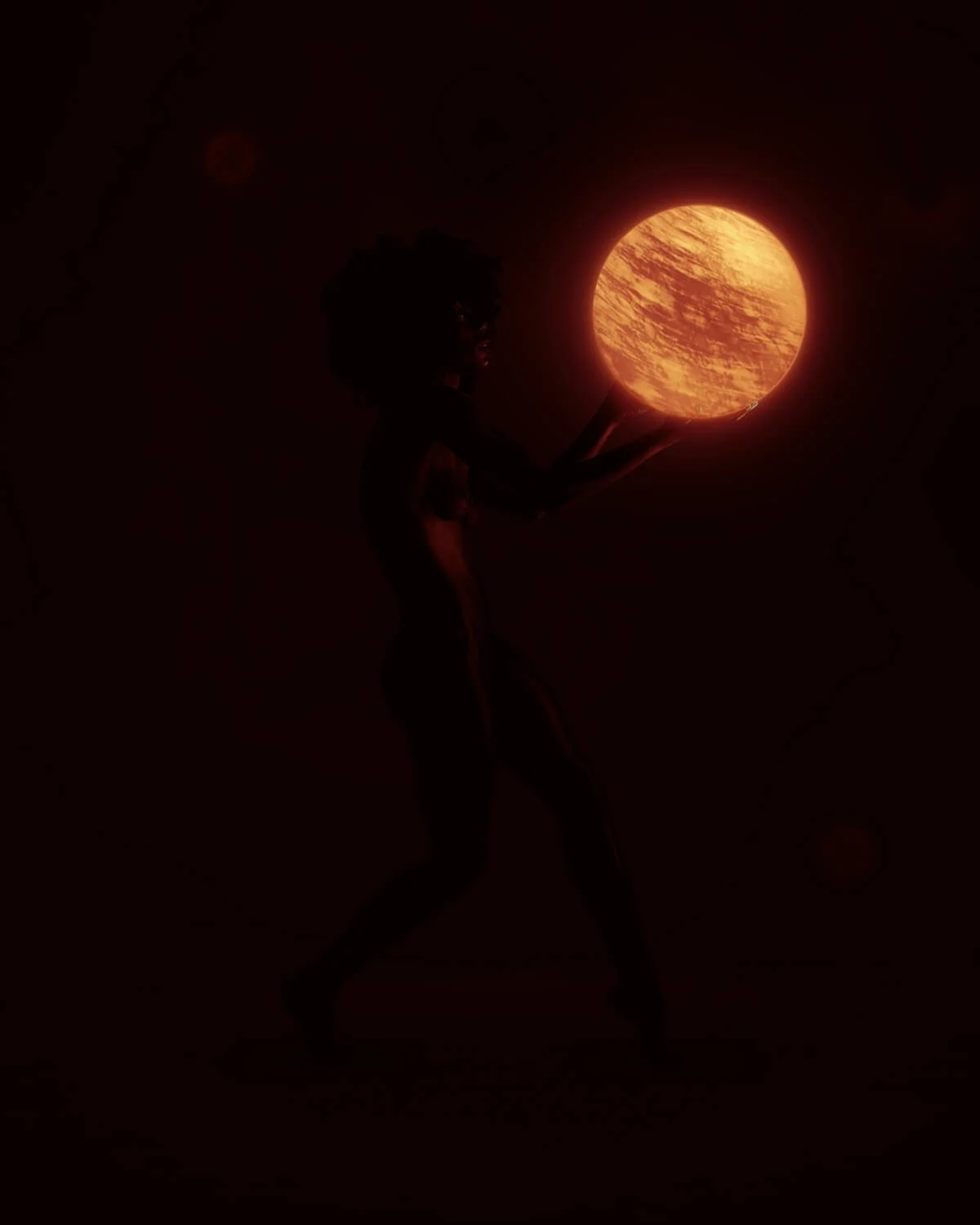 Anneika Space Yellow Sphere.jpg