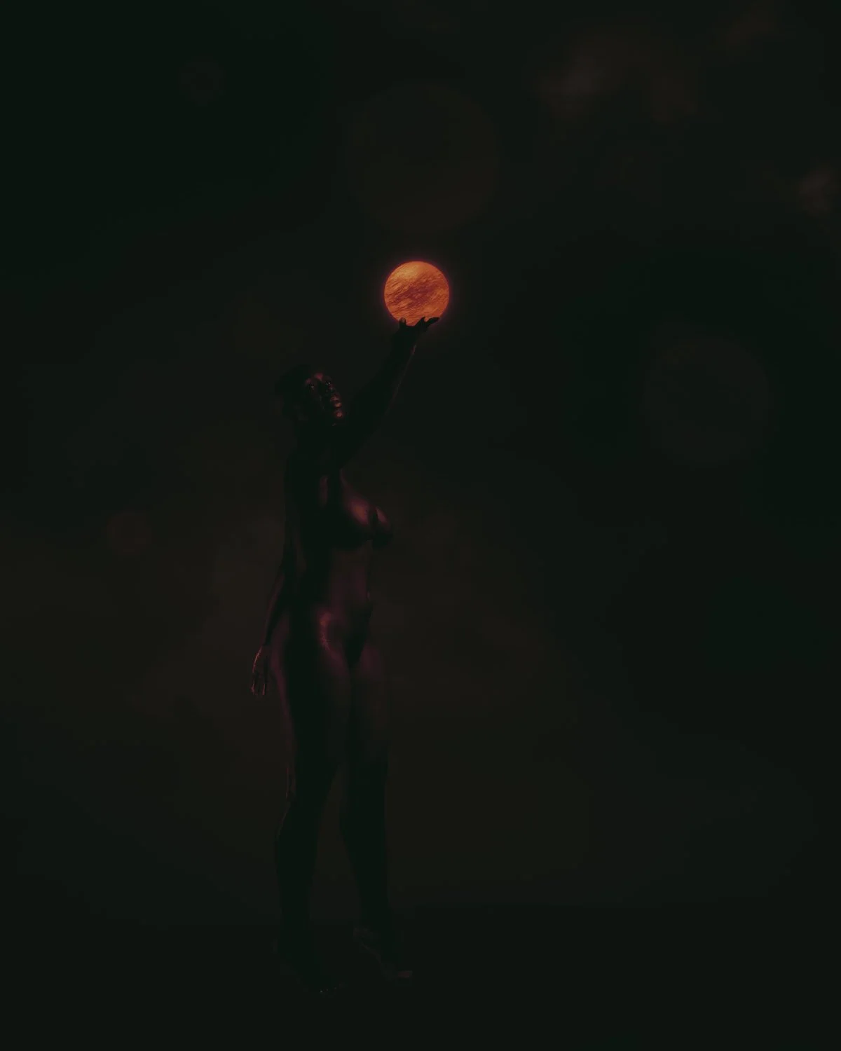 Sue One Hand Space Yellow Sphere.jpg