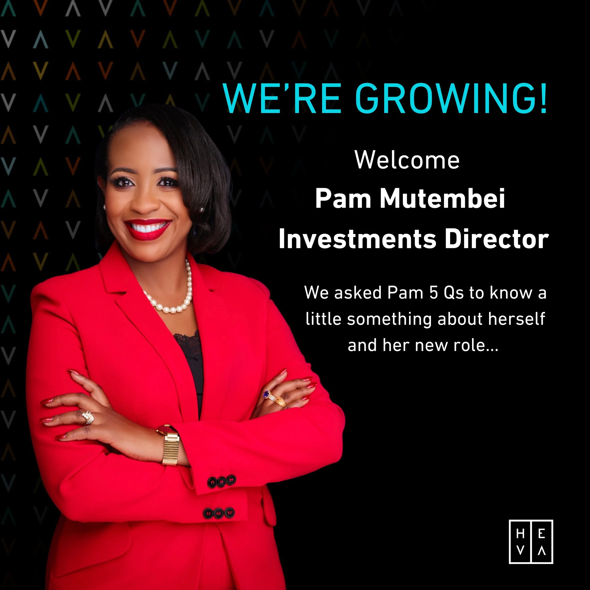 Welcome, Pam! Meet Our Investments Director