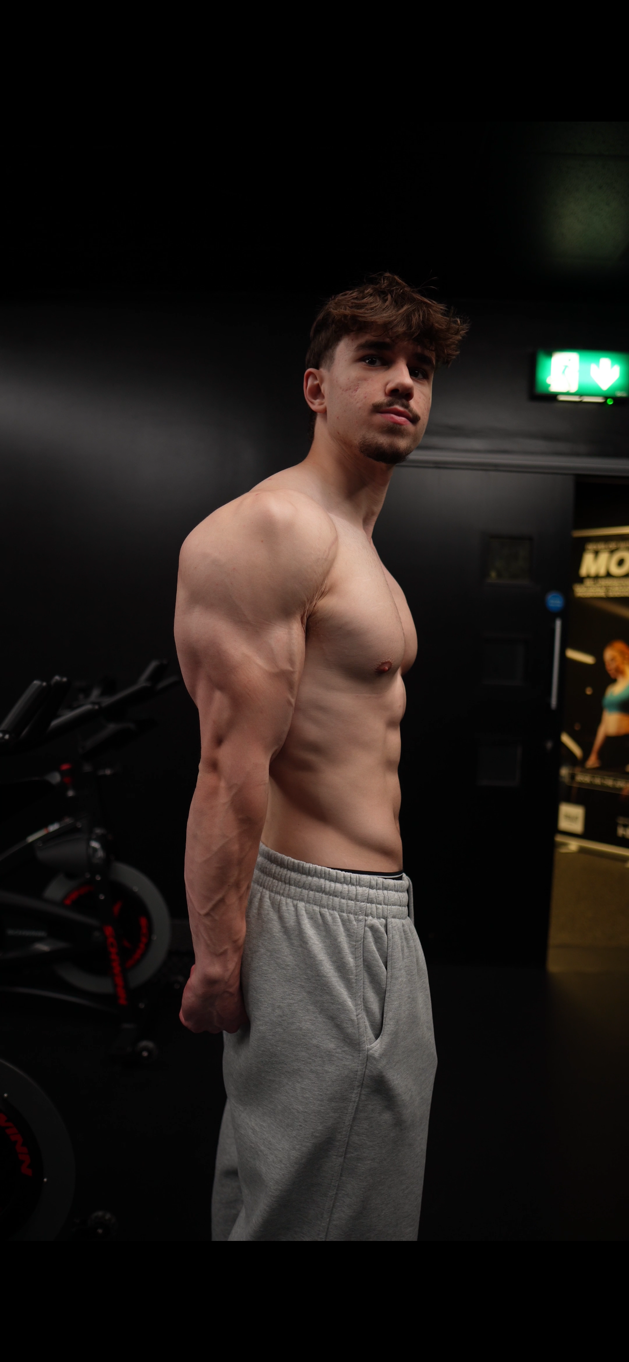 Custom muscle building program