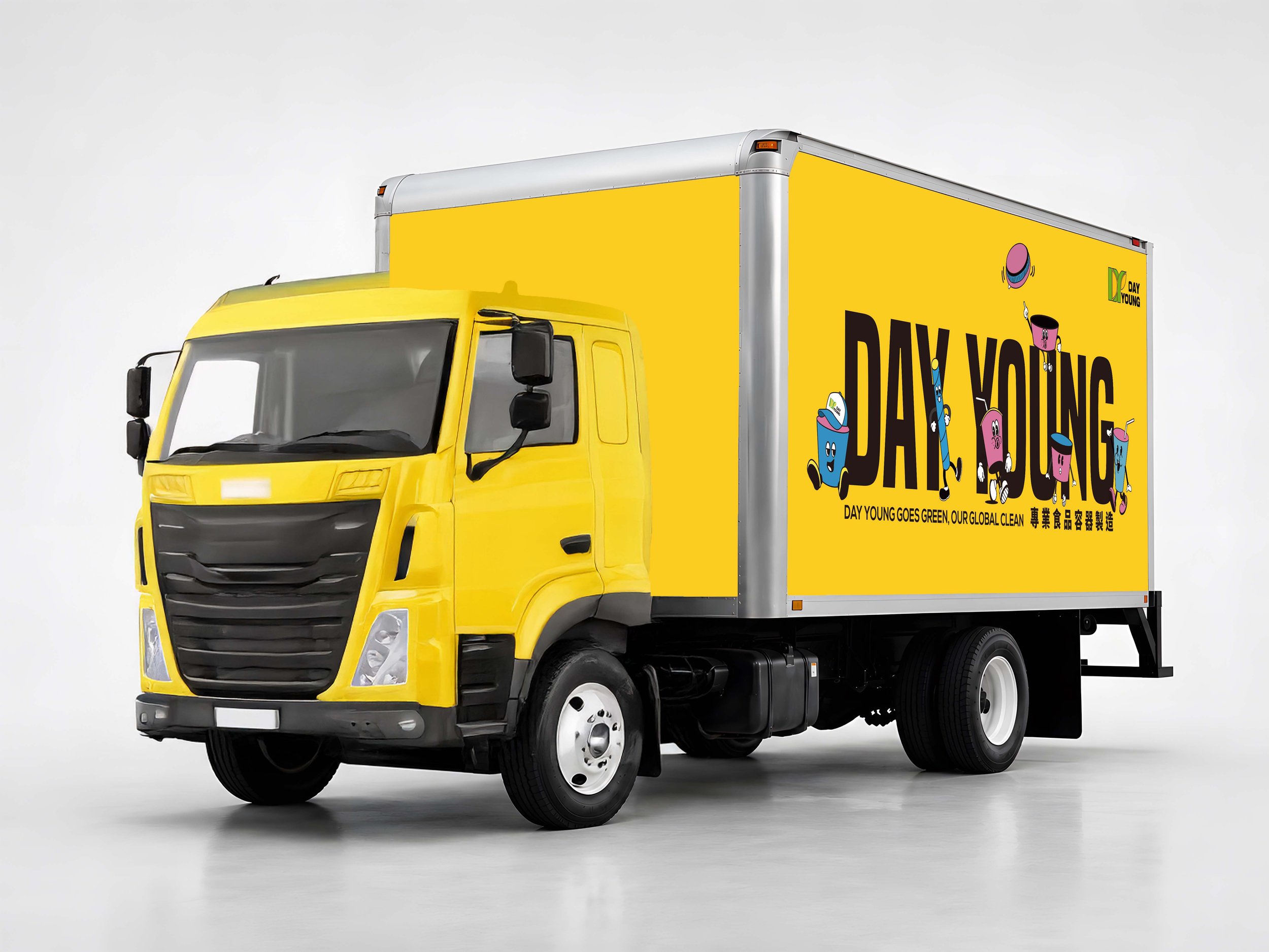 DAY YOUNG｜車體彩貼設計