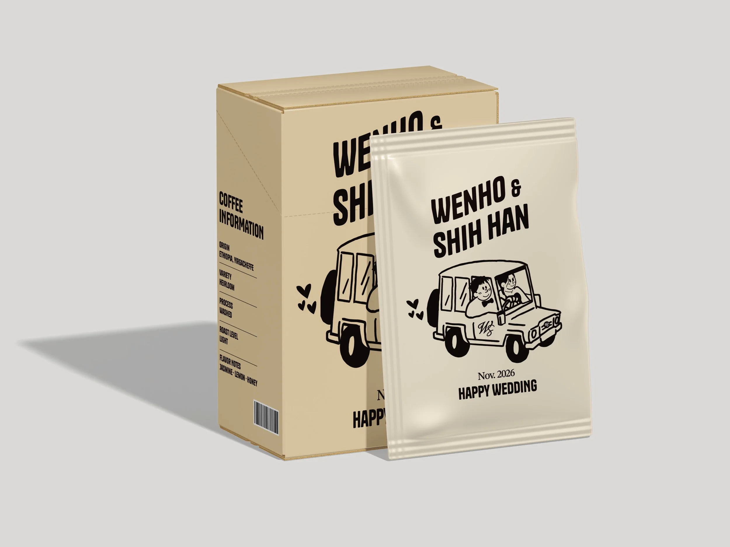 W&S｜濾掛咖啡包裝設計