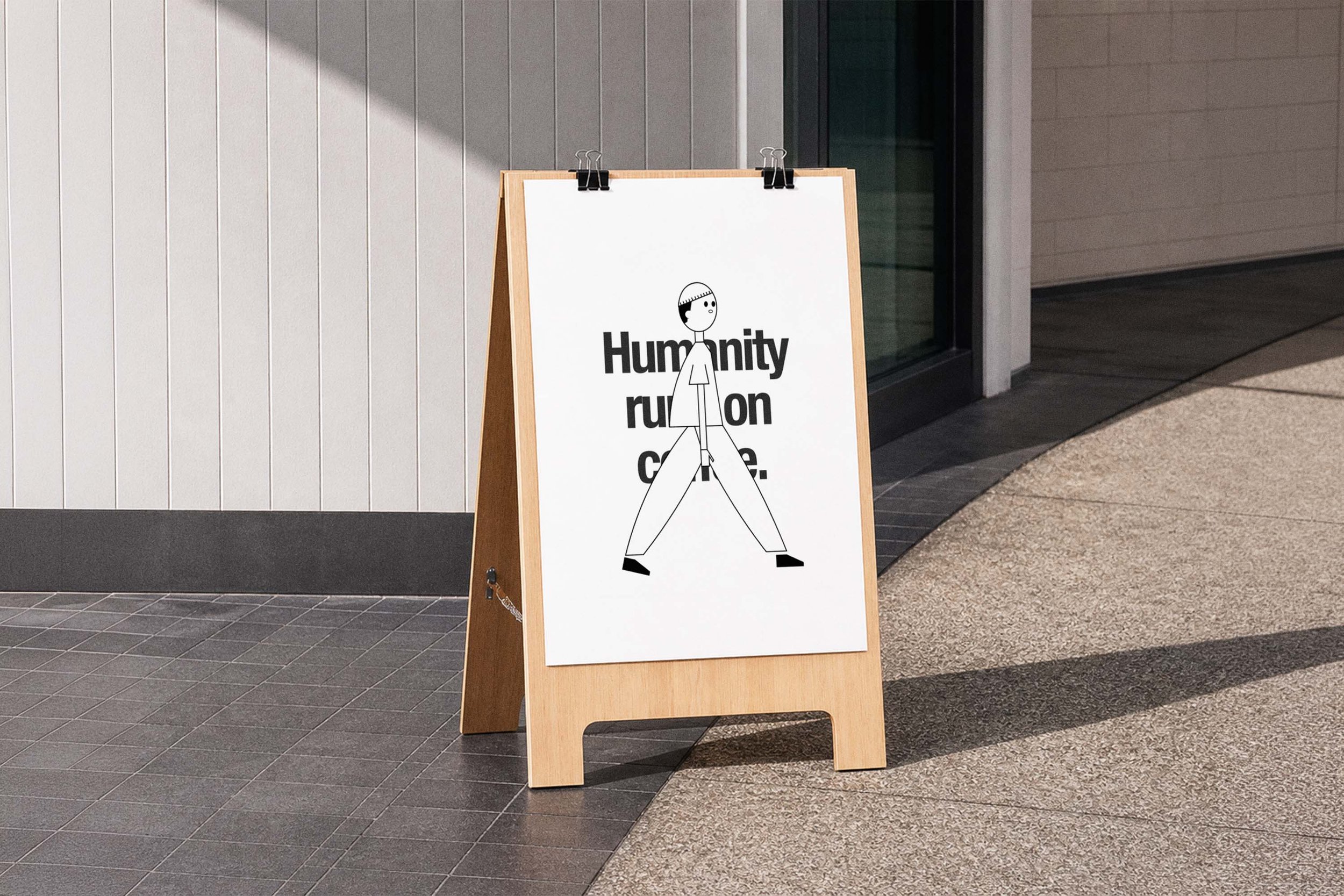 HUMANITY RUNS ON COFFEE｜咖啡品牌識別