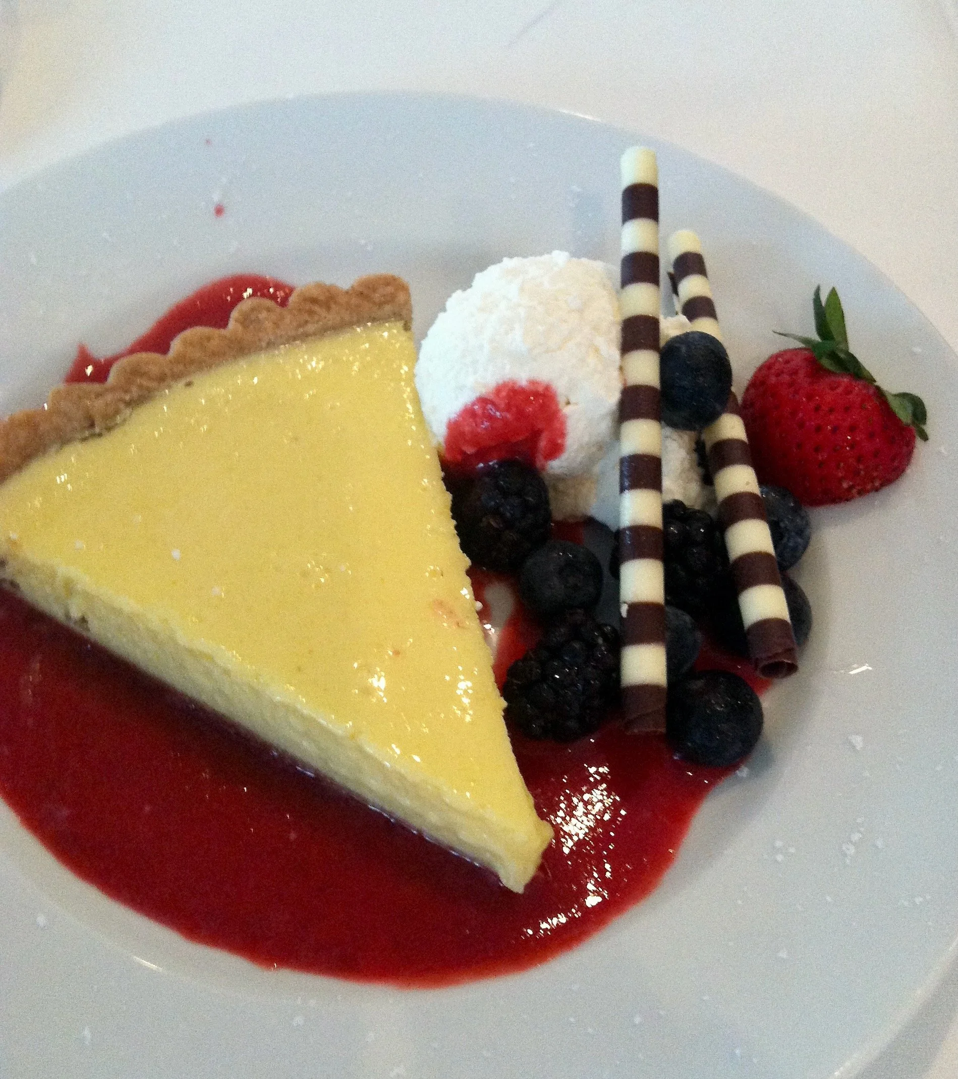 Key lime pie