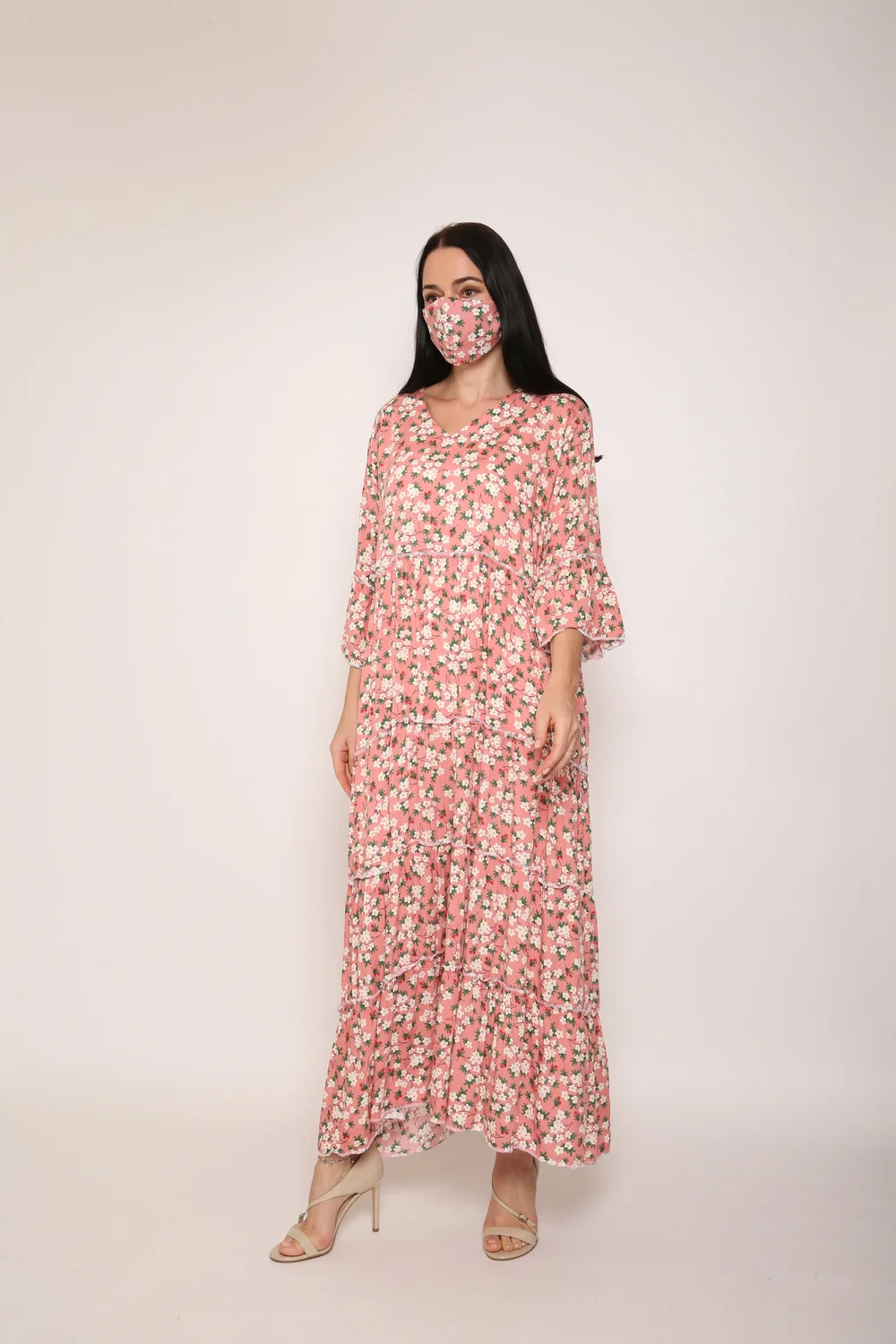 flowy kaftan maxi dress LiLiGirl Sequin Kaftan Dress – Flowy Vacation Maxi Dress, One Size Fits Most One Size Fits Most / Top Dress to Hem 56
