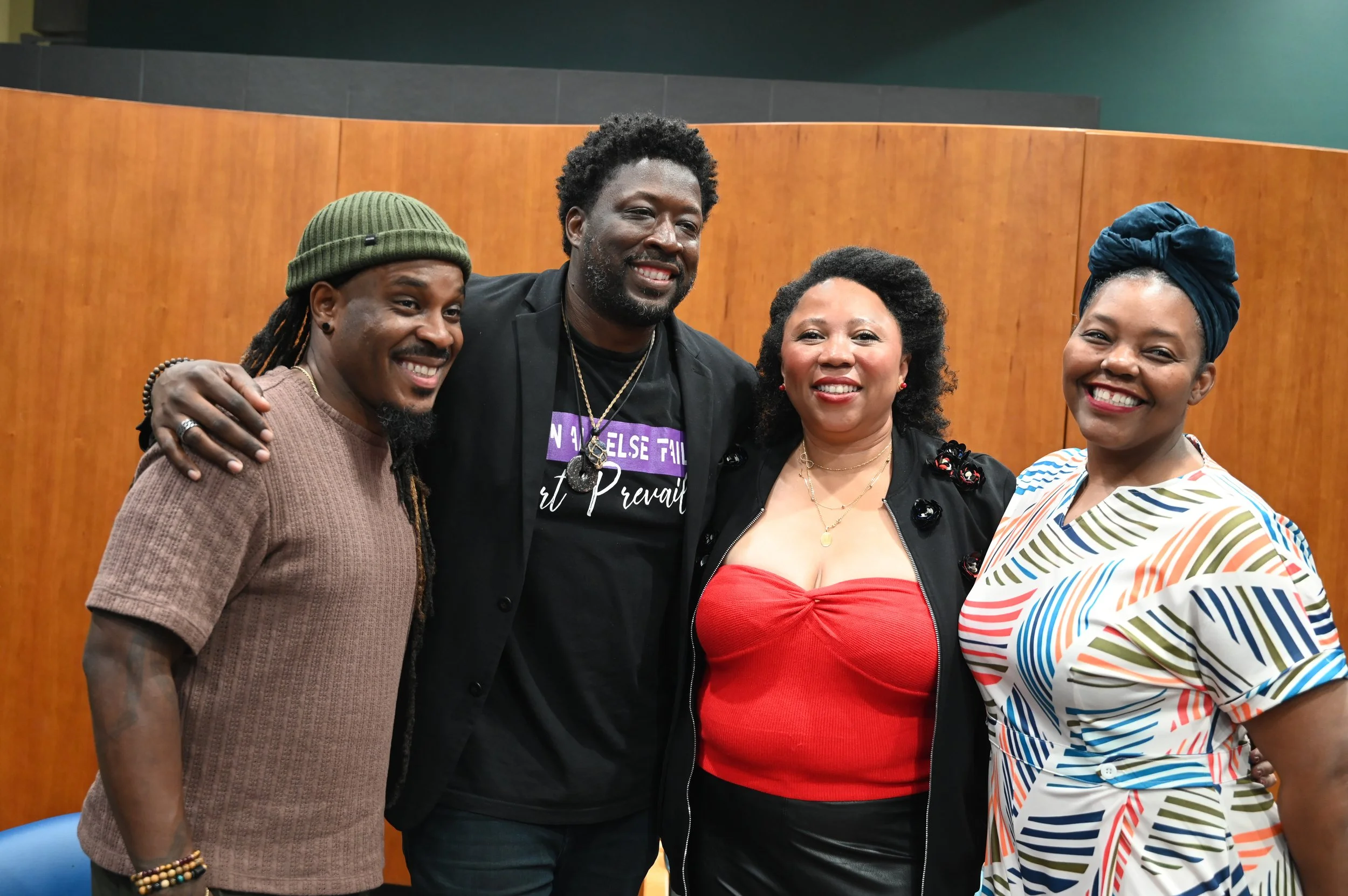Wilkine Brutus, Darius V. Daughtry, Fabienne Josaphat, Mahogany L. Browne