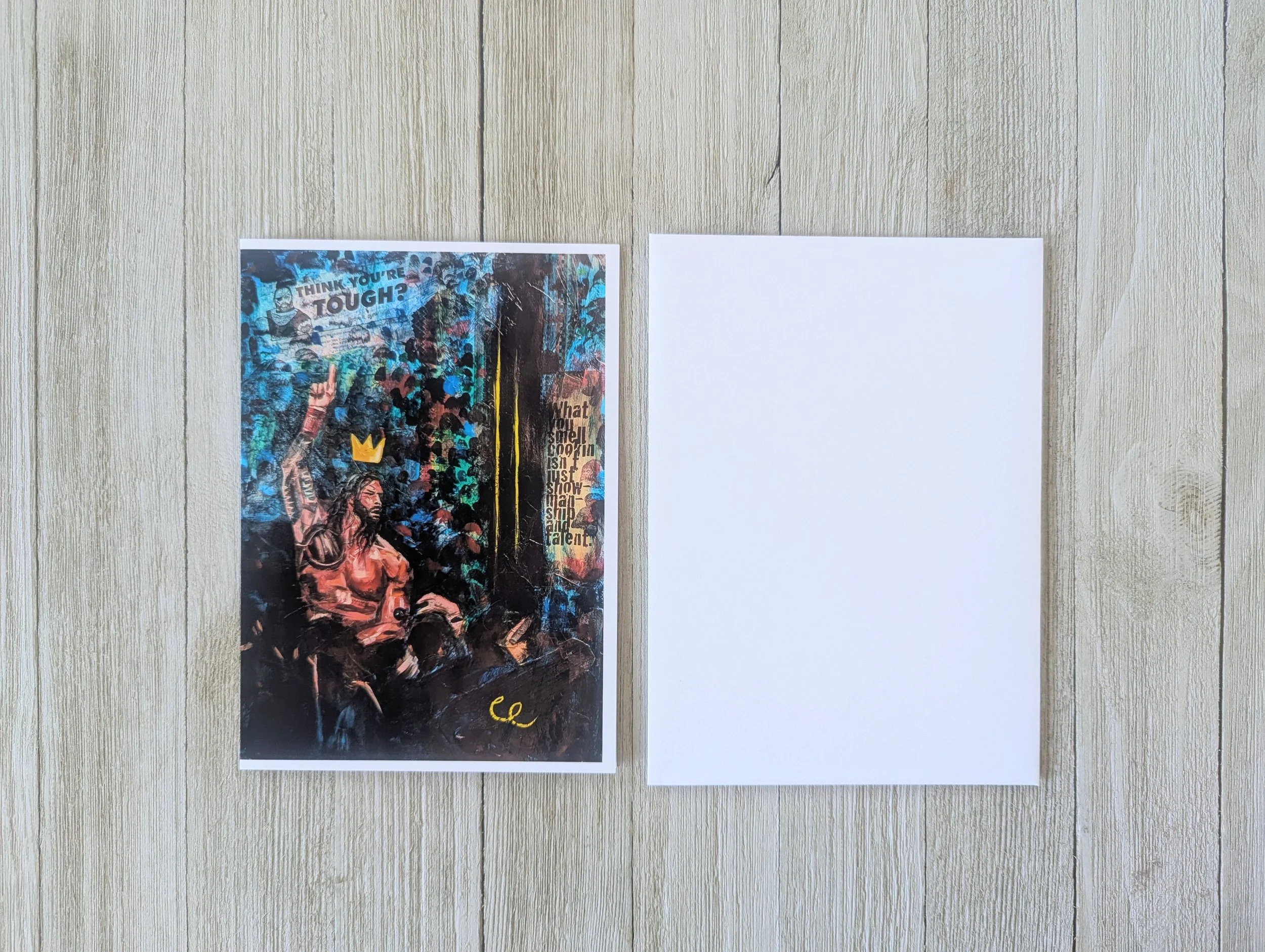 THINK YOU'RE TOUGH? - CARTE / CARD
