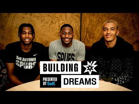 Ep 6: #BuildingDreams | San Antonio Spurs Jeremy Sochan, Malaki Branham and Blake Wesley