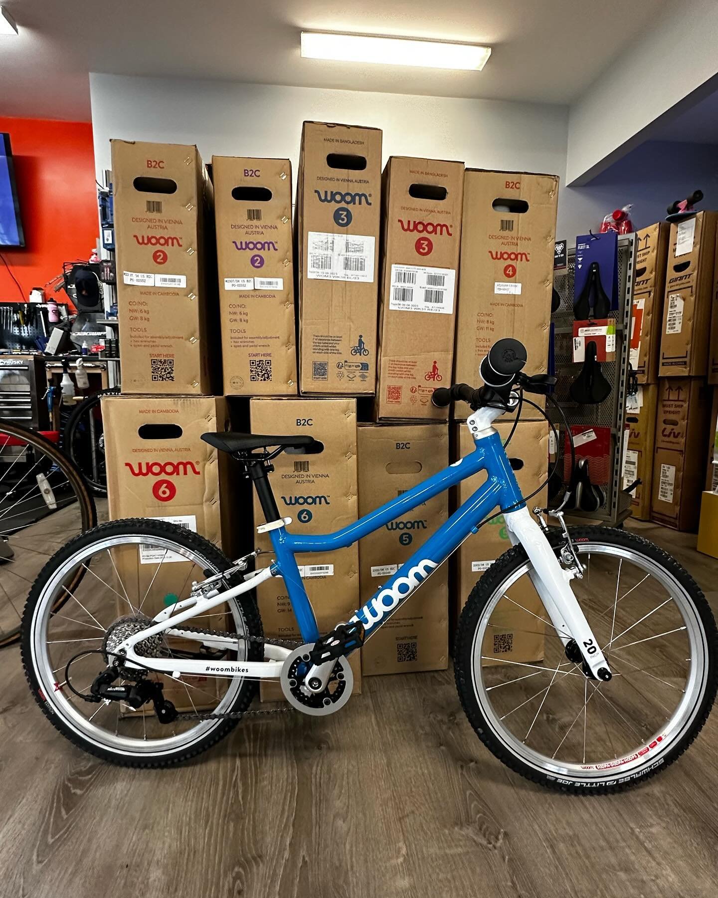 Shipment of @woombikesusa kids bikes just got here!

Come down and check out these lightweight, easy to use, and durable kids bikes before the initial order is gone!

Feel free to reach out or give us a call with any questions.