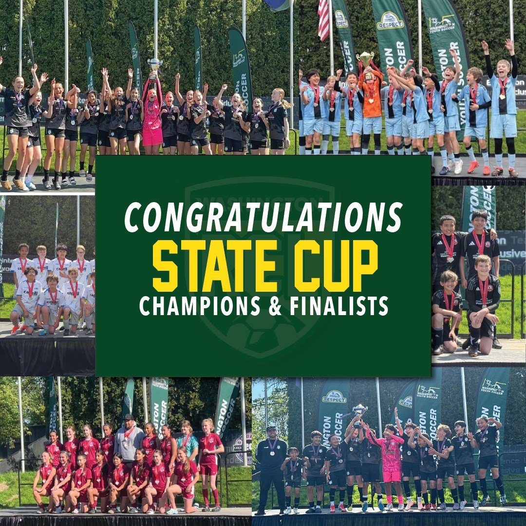 And now for our State Cup Champions and Finalists ⚽🙌

 #rclsoccer #rclwashington #RCL #washingtonsoccer #washingtonyouthsoccer #hardwork #soccer #athlete #soccerlife #champions #finalists #statecup