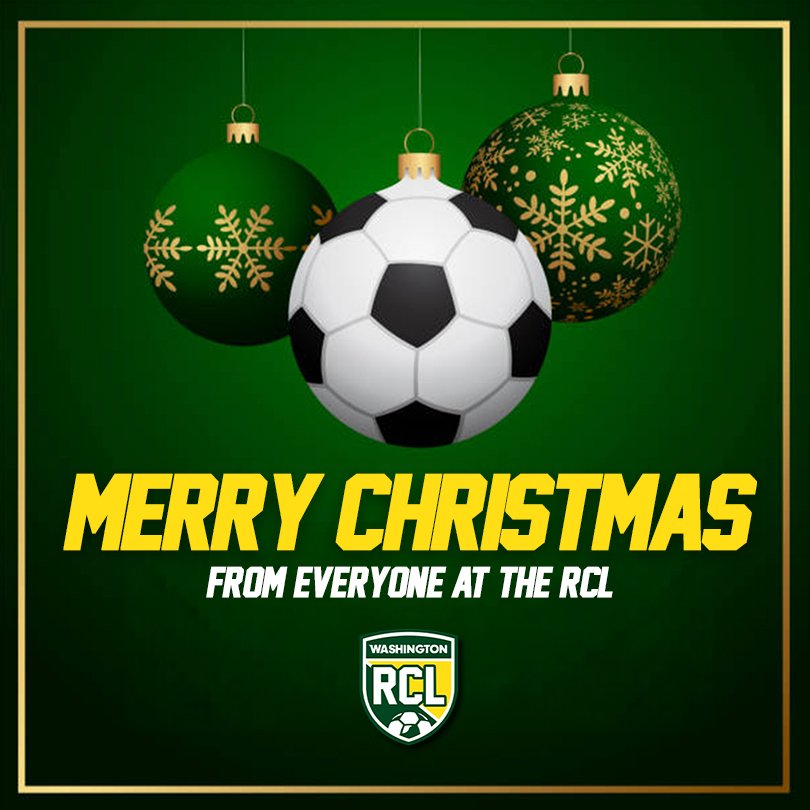 MERRY CHRISTMAS! ⚽🎄

 #RCL #rclwashington #rclsoccer #christmas #merrychristmas