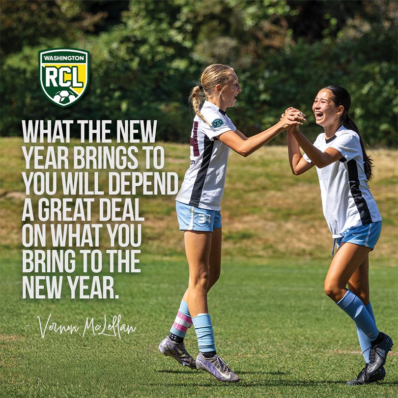 Let's start off the New Year right! 🙌

 #rclwashington #RCL #rclsoccer #soccer #washingtonyouthsoccer #washingtonsoccer #boyssoccer #girlssoccer #motivationmonday #soccerlife #motivational