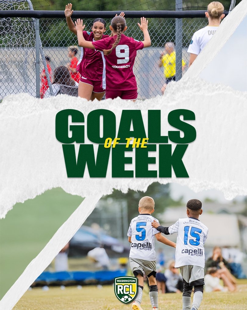Let's see your Goals and Saves of the Week! Submit them via DM or email us at media@rclwashington.com ⚽

 #RCL #rclwashington #washingtonsoccer #washingtonyouthsoccer #girlssoccer #boyssoccer #rclsoccer #soccer #soccerlife #savesoftheweek #goalkeeper