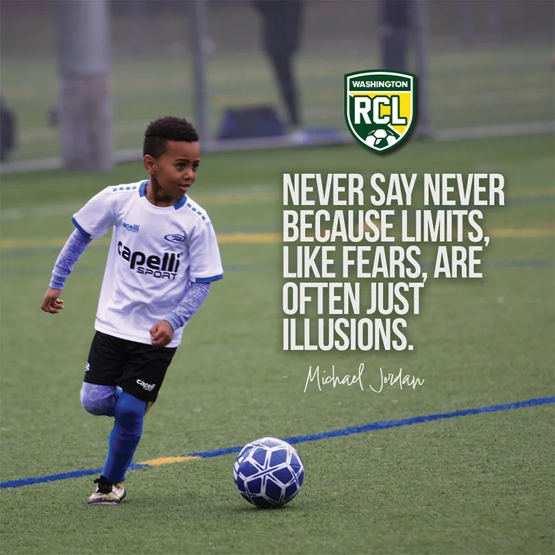 Never say never!

 #rclsoccer #washingtonsoccer #rclwashington #washingtonyouthsoccer #soccerlife #soccer #RCL #motivationmonday #motivational