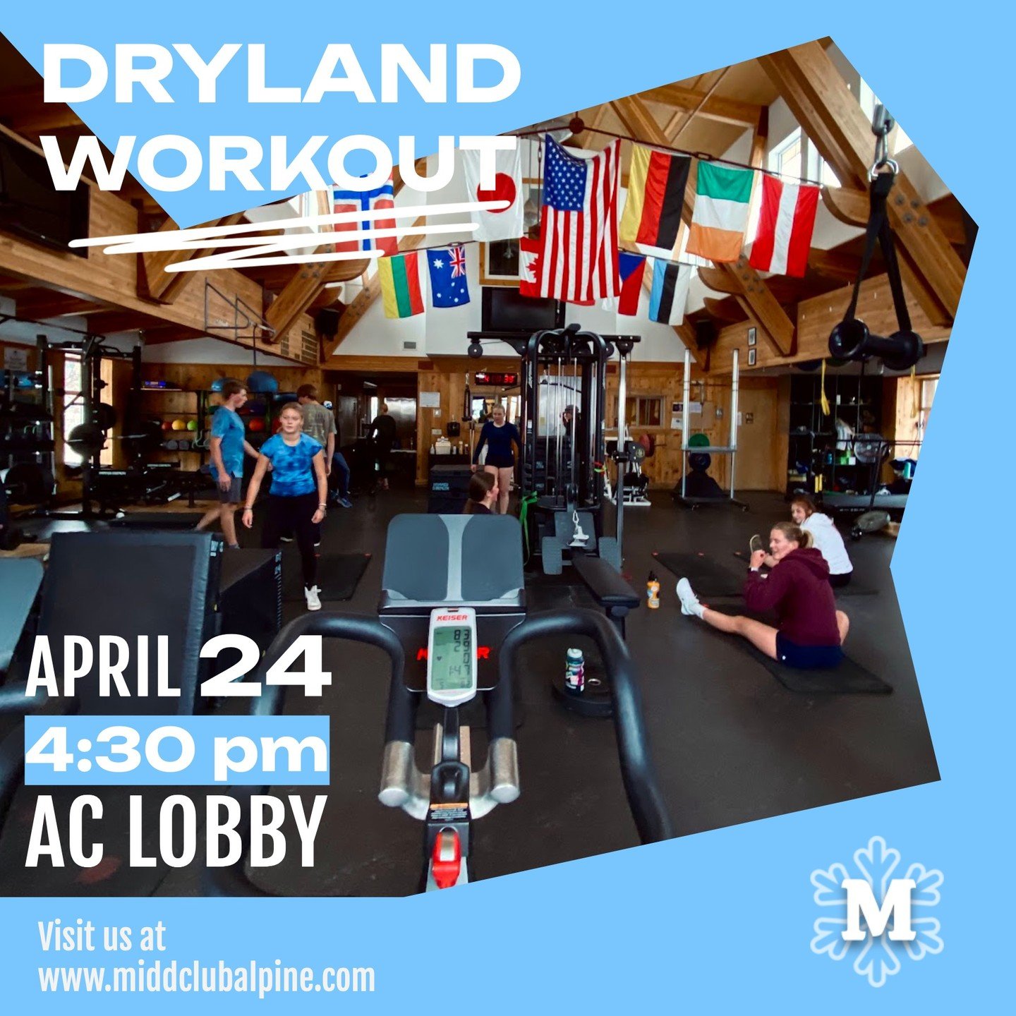 Our first official dryland workout will be Wednesday, April 24th at 4:30 pm. Meet us in the lobby of the AC and get ready for a great workout with teammates. 

Go panthers!