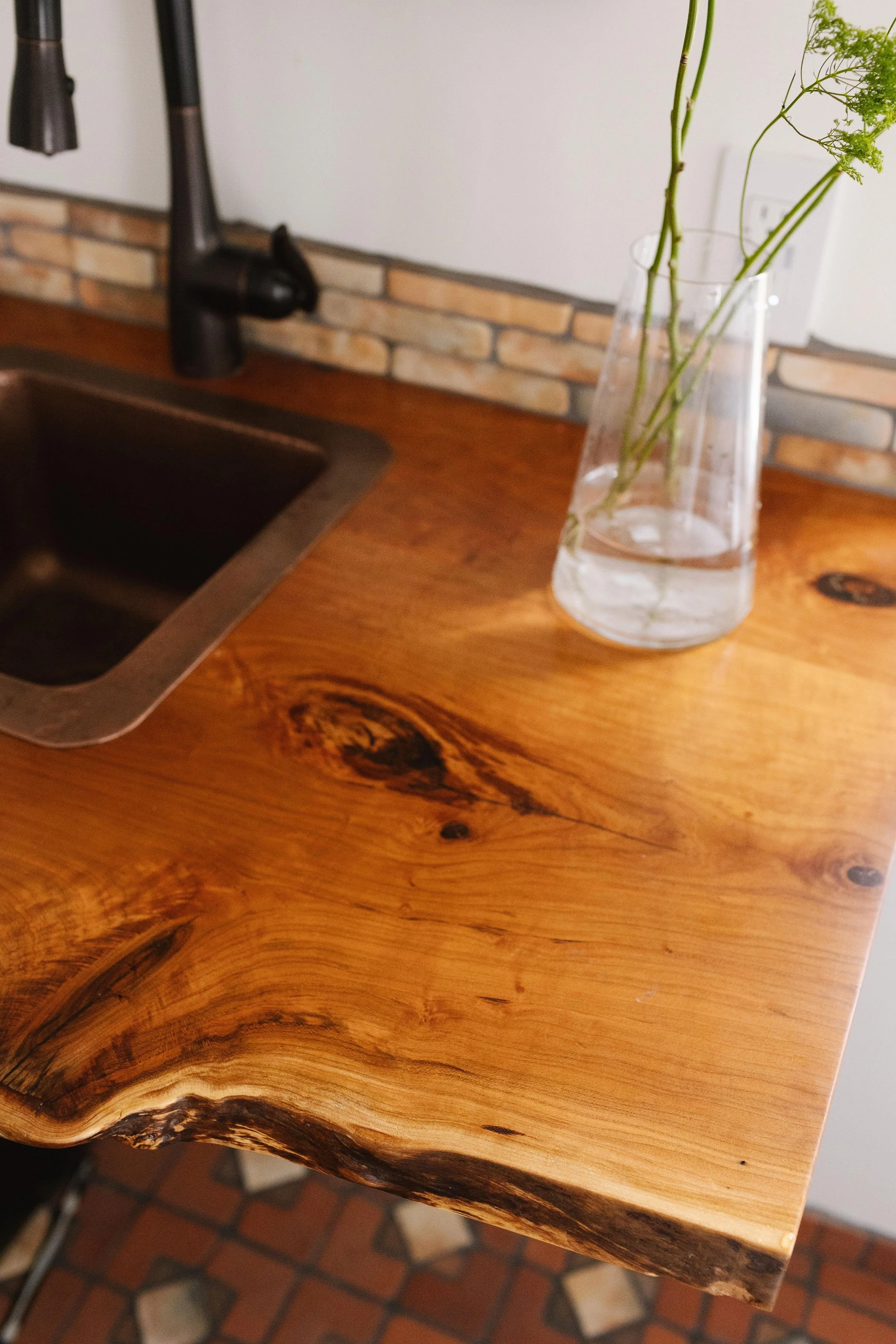 Cherry Kitchen Countertop