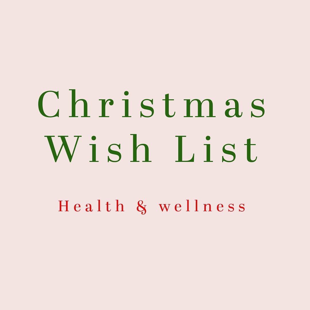 This year, I&rsquo;m sharing my ultimate health and wellness Christmas wishlist to inspire a season of self-care and balance! 

From must-have tools for fitness and nutrition to cozy essentials for relaxation and overall wellness, these picks are per