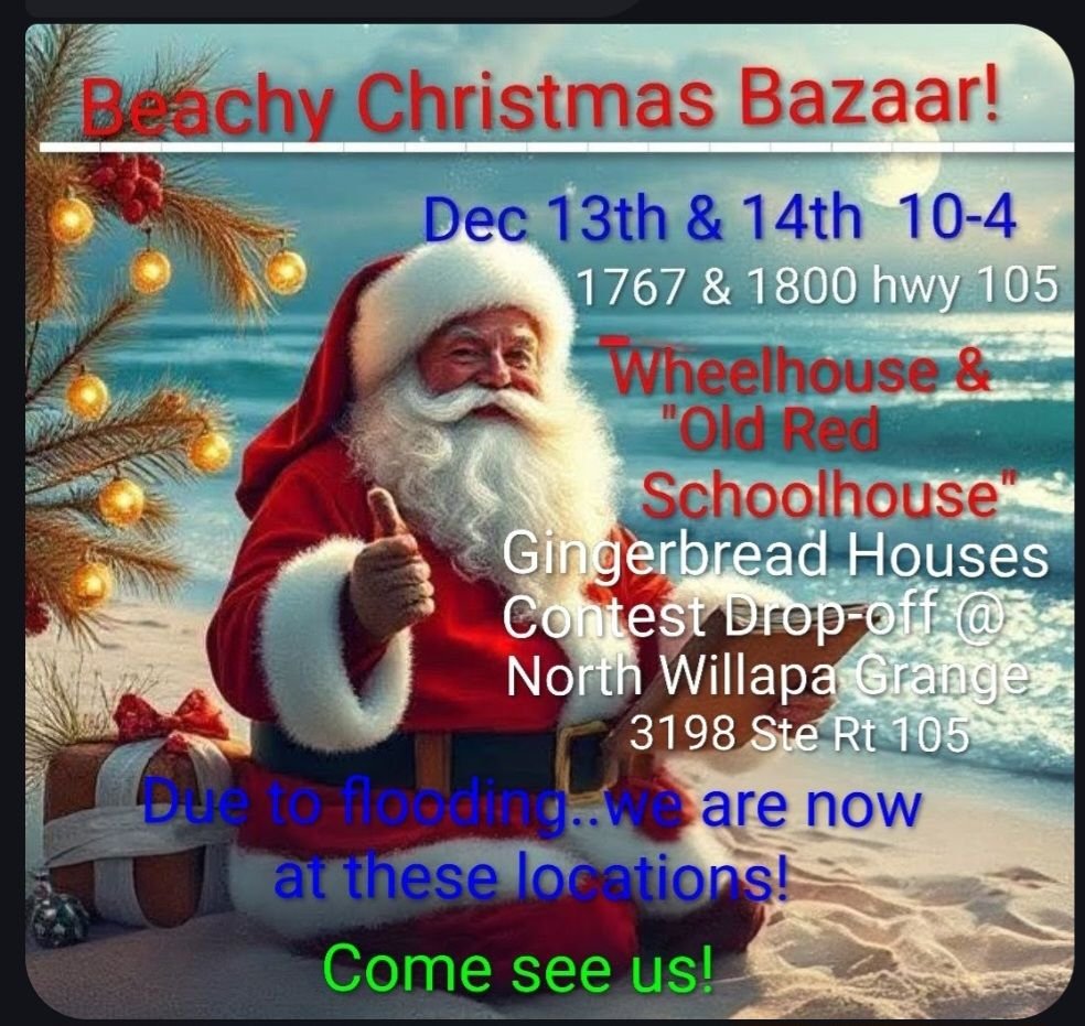 Beachy Chistmas Bazaar (venue change due to water damage)
