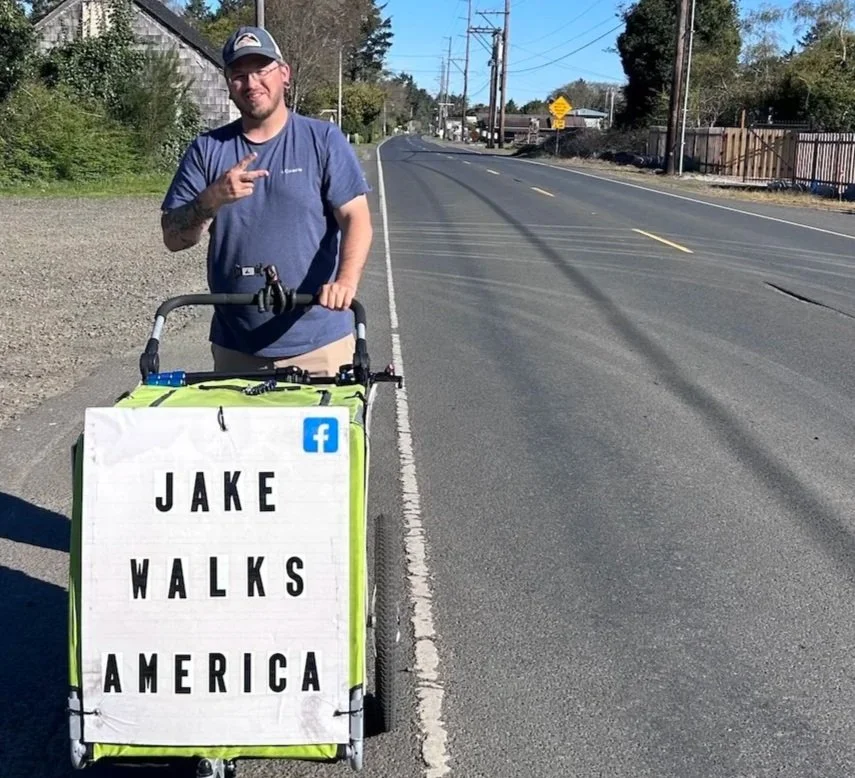 Walking Heals- Jake Walks America