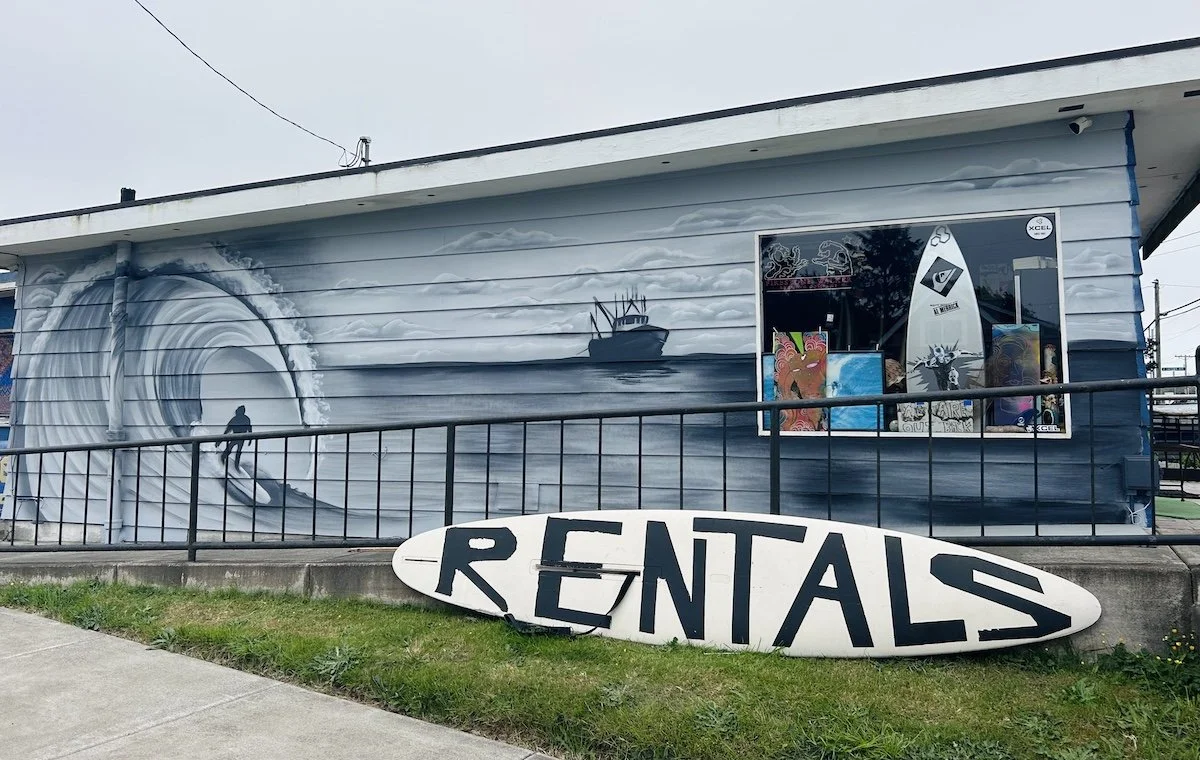 Steepwater Surf Shop Mural