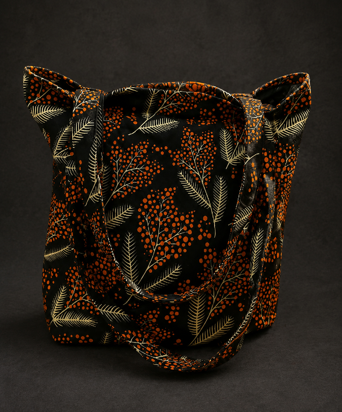 African Print Everyday Tote (Botanical)