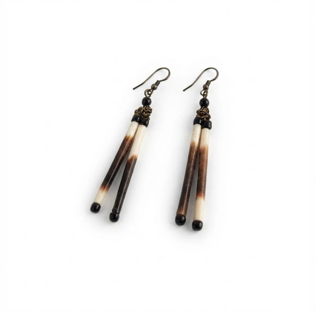 Savanna Porcupine Quill Earrings