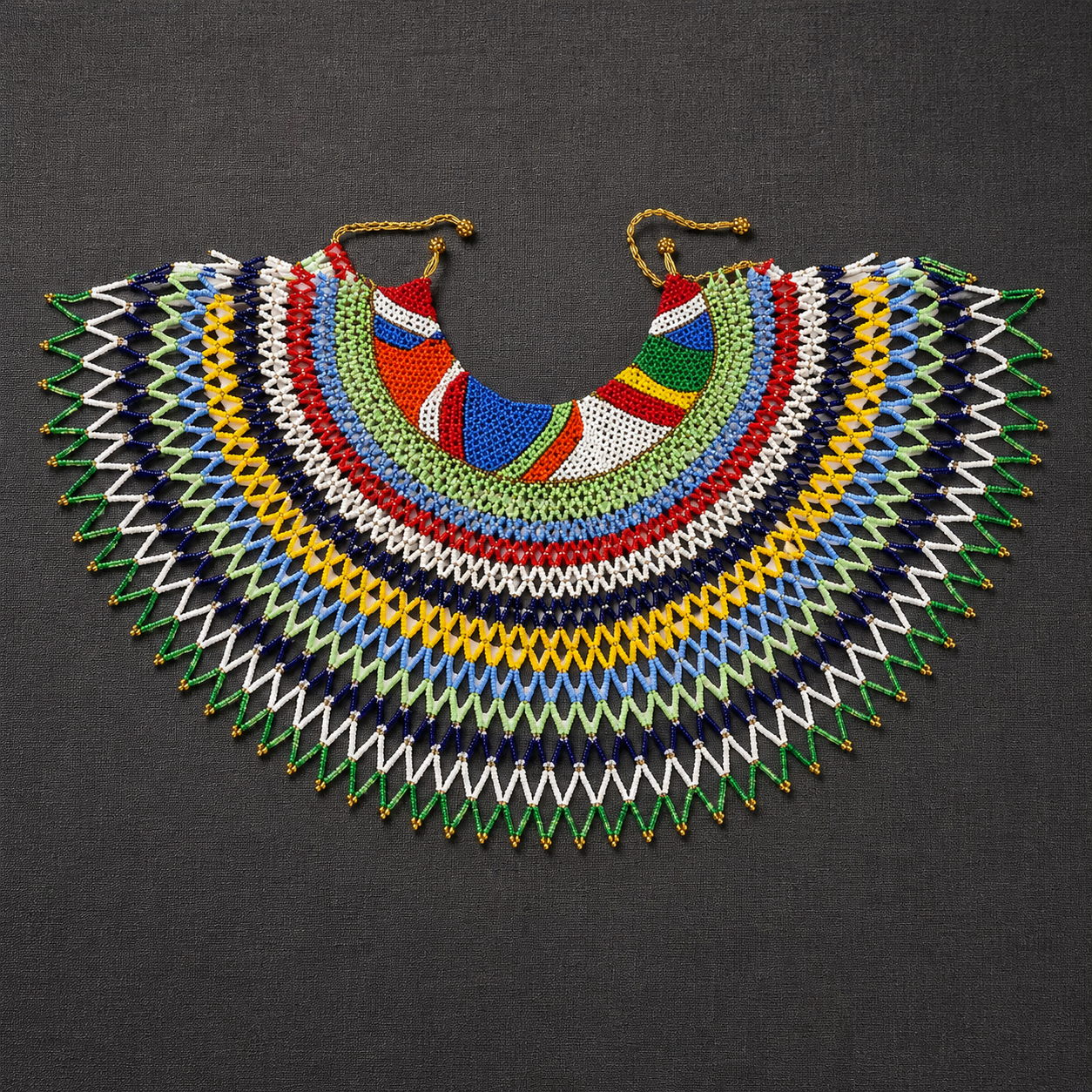 Handcrafted African Beaded Collar