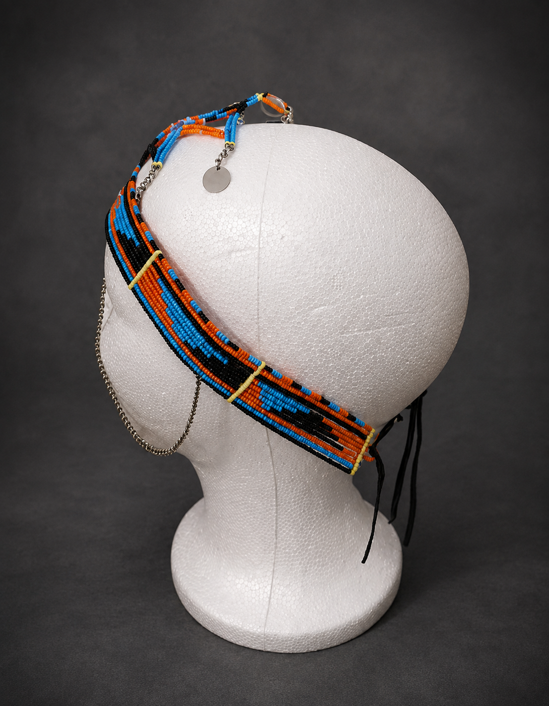 Maasai Beaded Headpiece