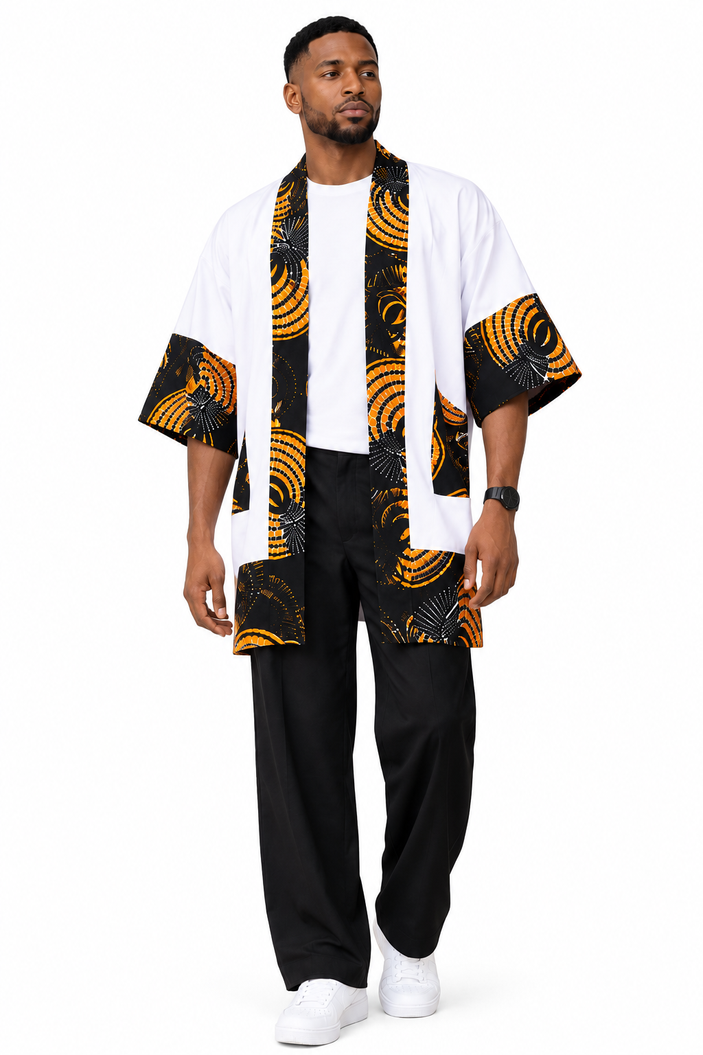 African Print Kimono Jacket