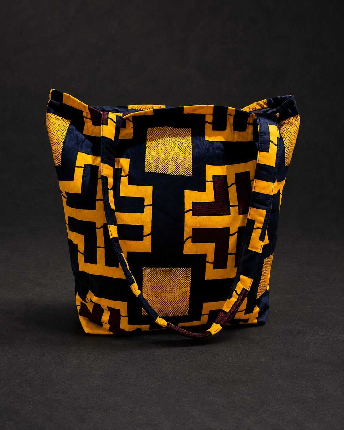 African Print Everyday Tote (golden).png 2.png